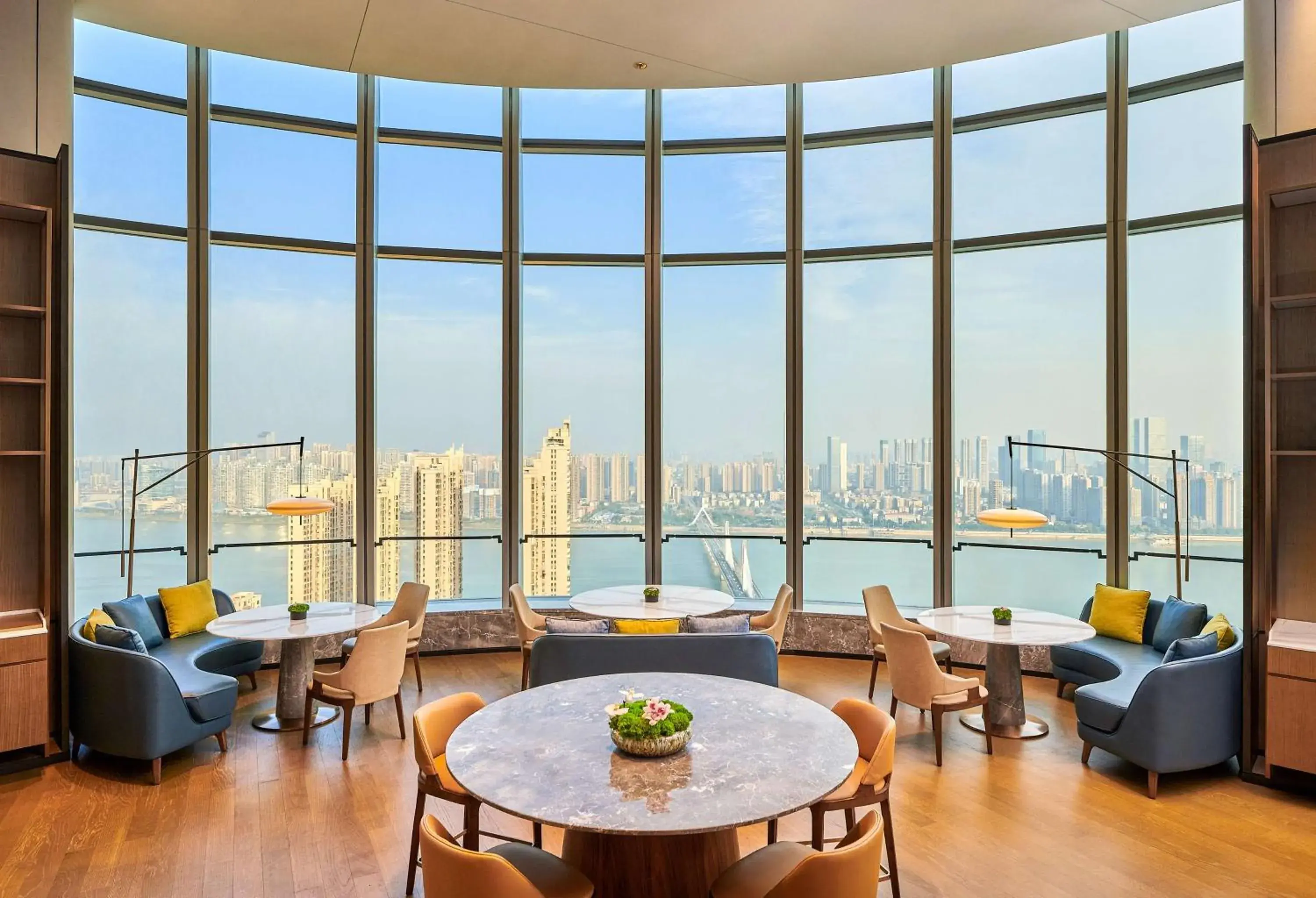 Lobby or reception in Hilton Changsha Riverside Lobby or reception in Hilton Changsha Riverside