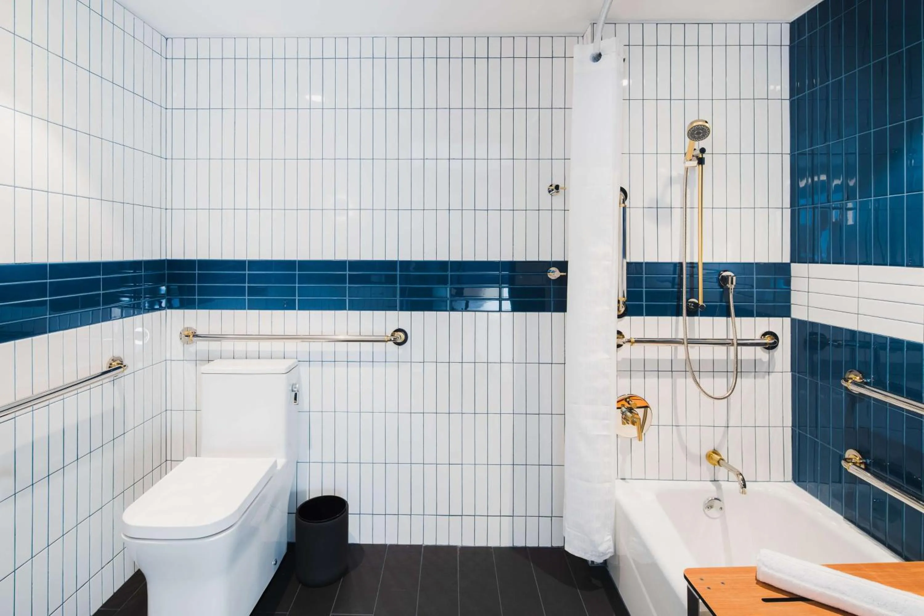 Bathroom in Motto by Hilton New York City Chelsea