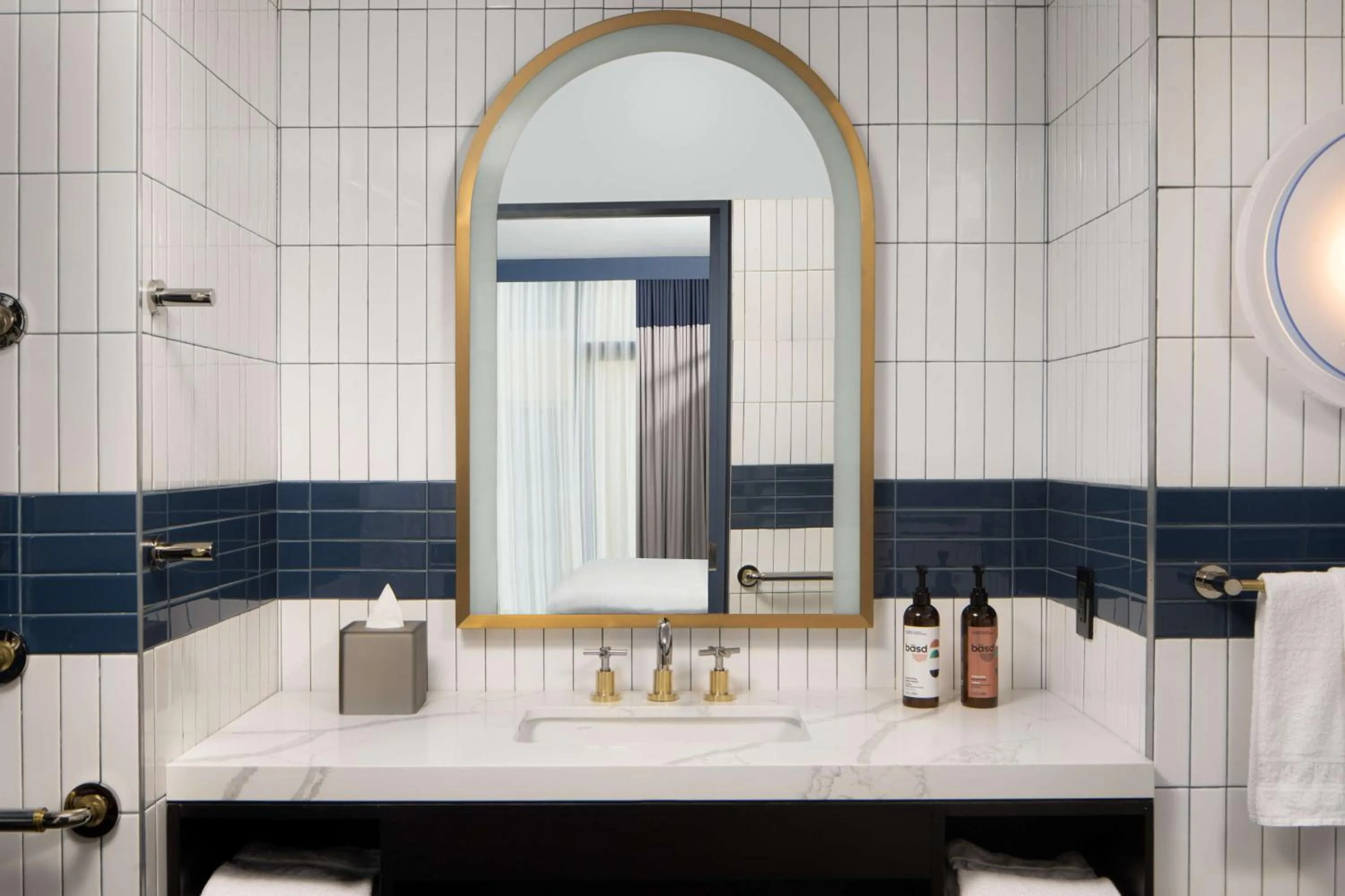 Bathroom in Motto by Hilton New York City Chelsea