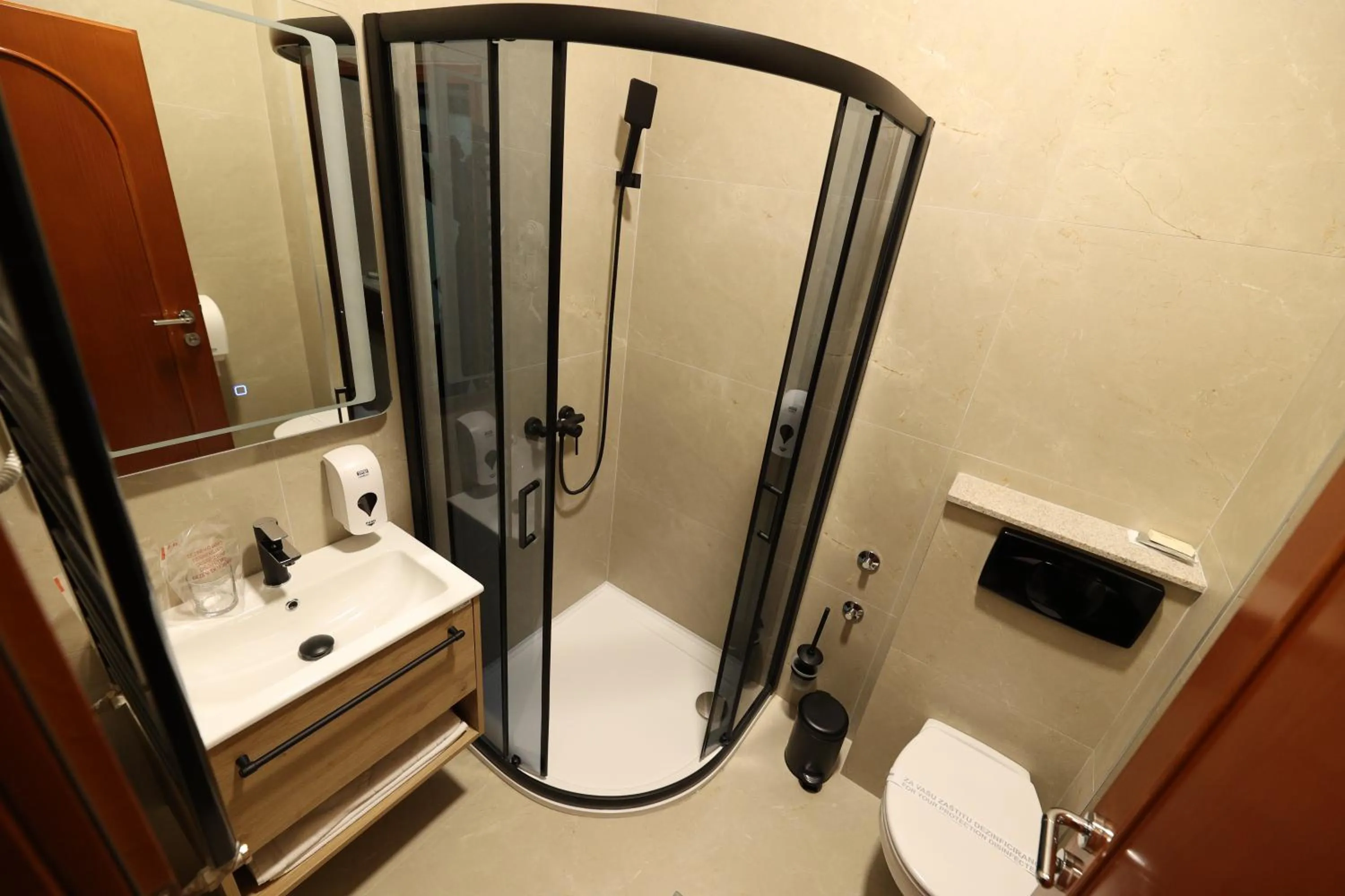 Bathroom in Hotel Vidović