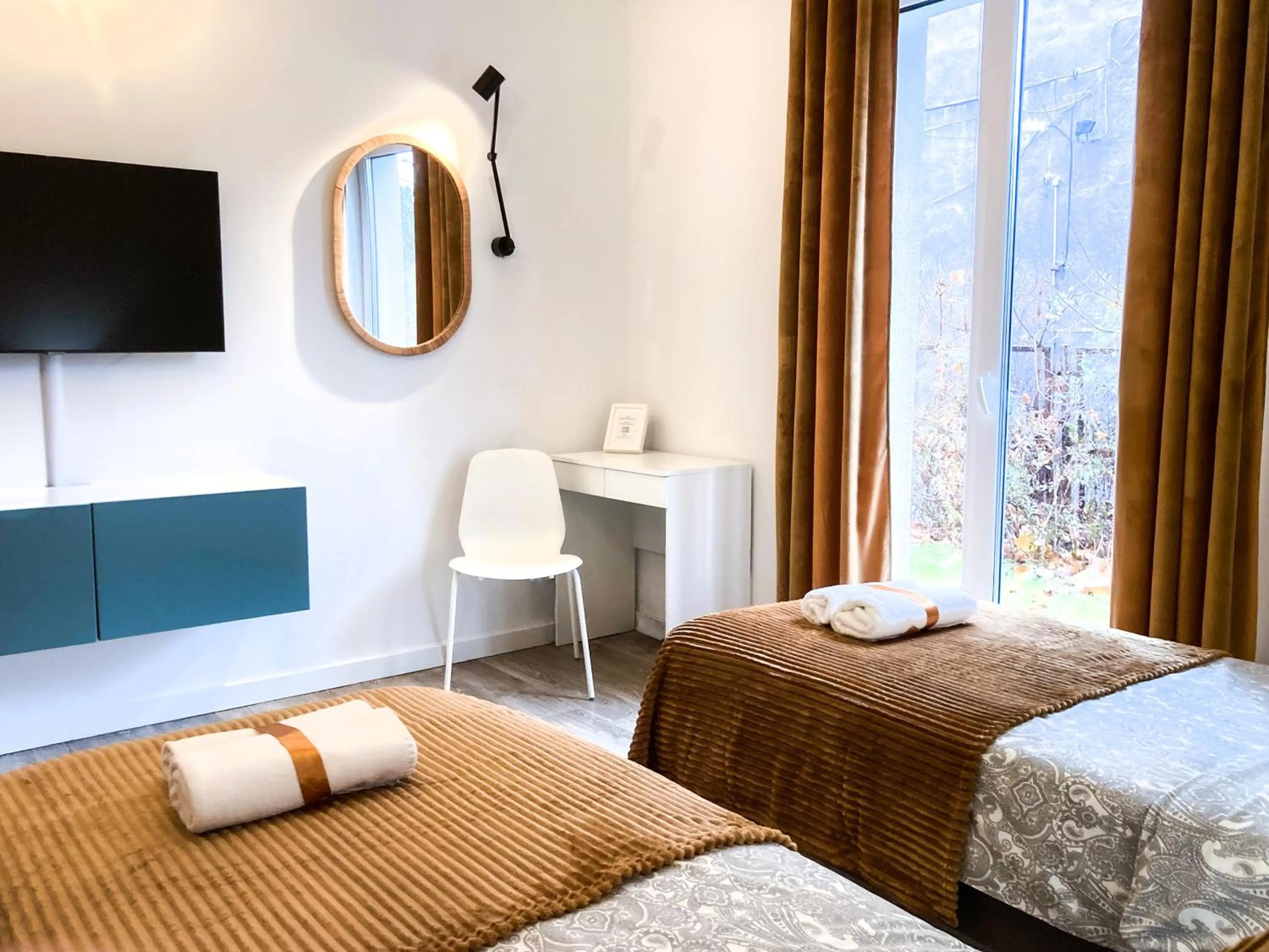 TV and multimedia, Bed in Chummy House Sopot