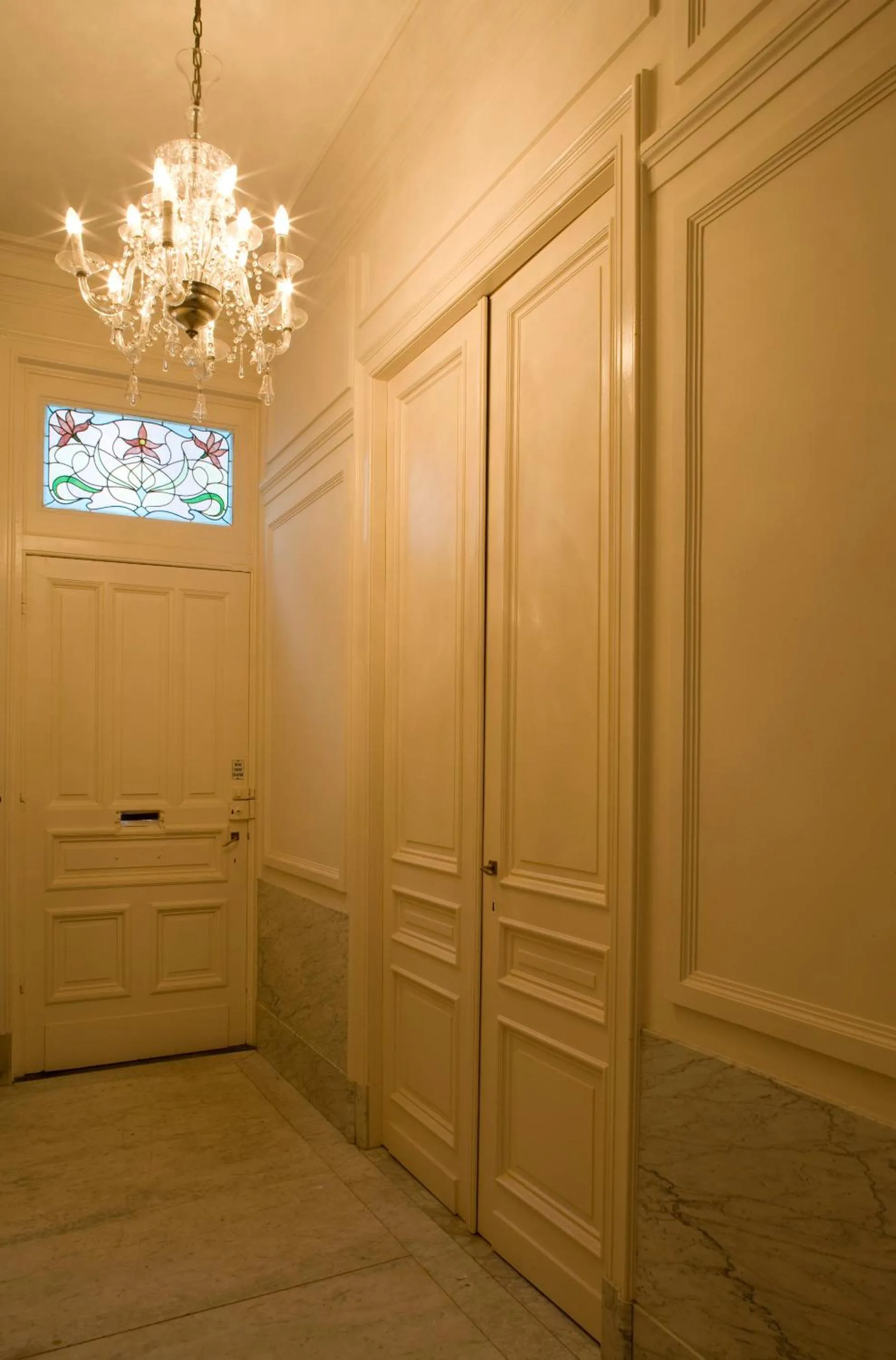 Decorative detail in Antwerp B&B