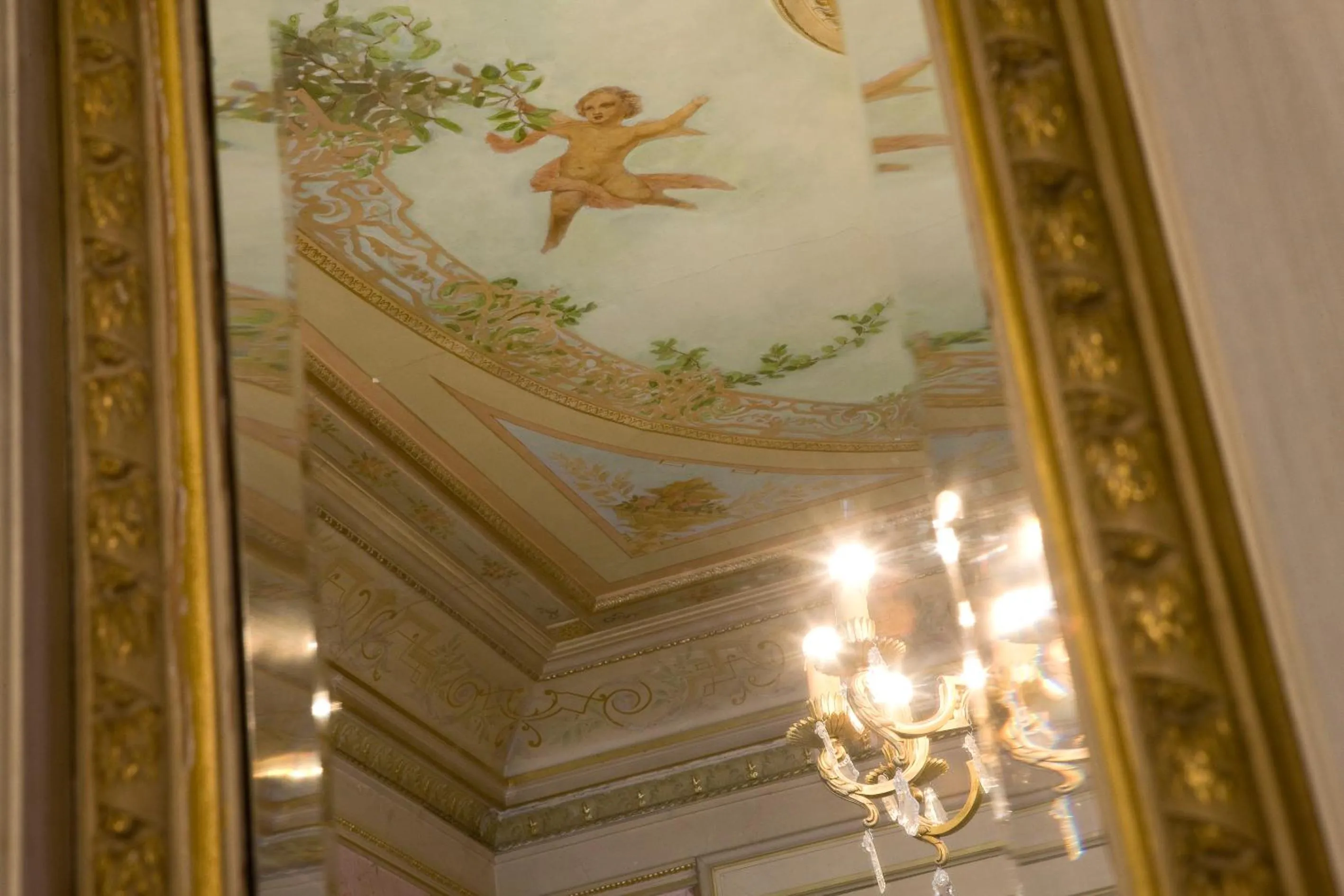 Decorative detail in Antwerp B&B