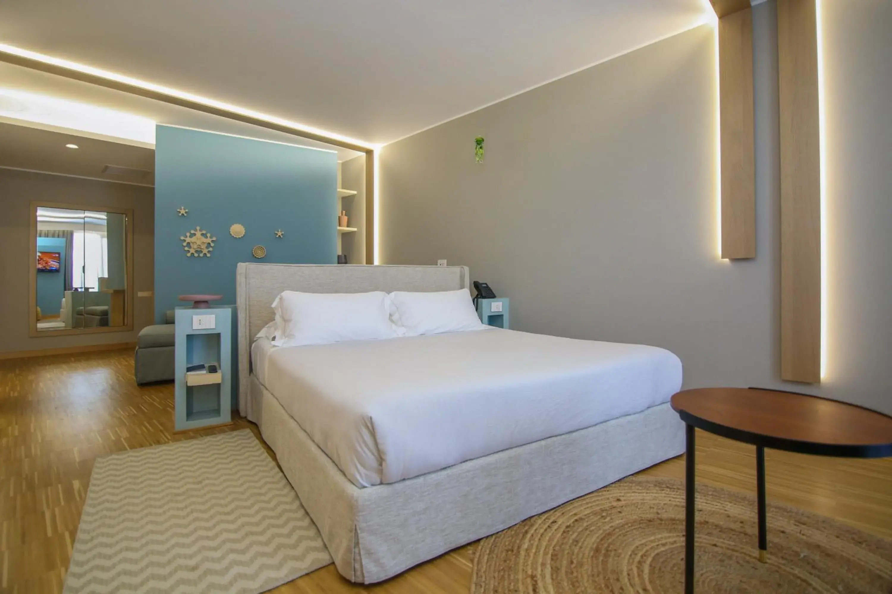 Bed in Hotel Vlora Priam, Affiliated by Melia Bed in Hotel Vlora Priam, Affiliated by Melia