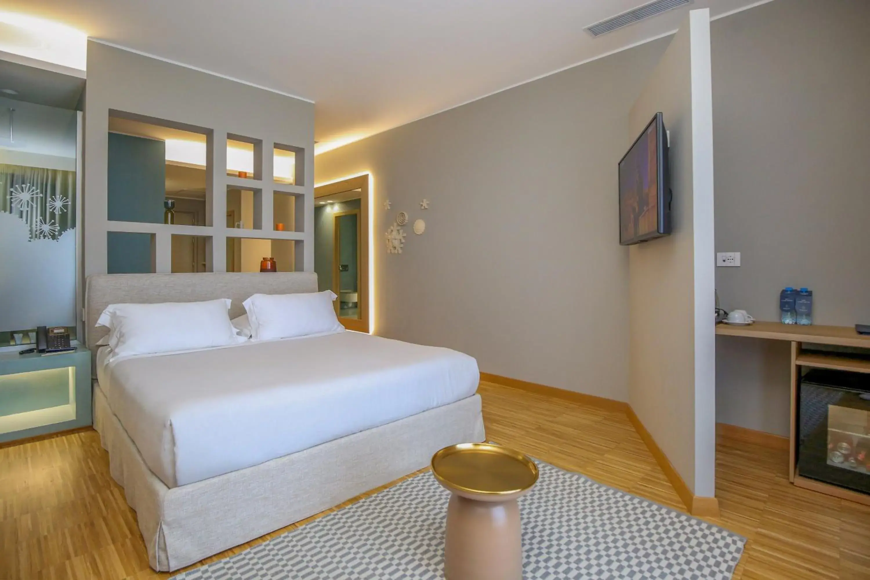 Bed in Hotel Vlora Priam, Affiliated by Melia Bed in Hotel Vlora Priam, Affiliated by Melia