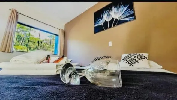 Bedroom in Pousada Recanto da Cascata