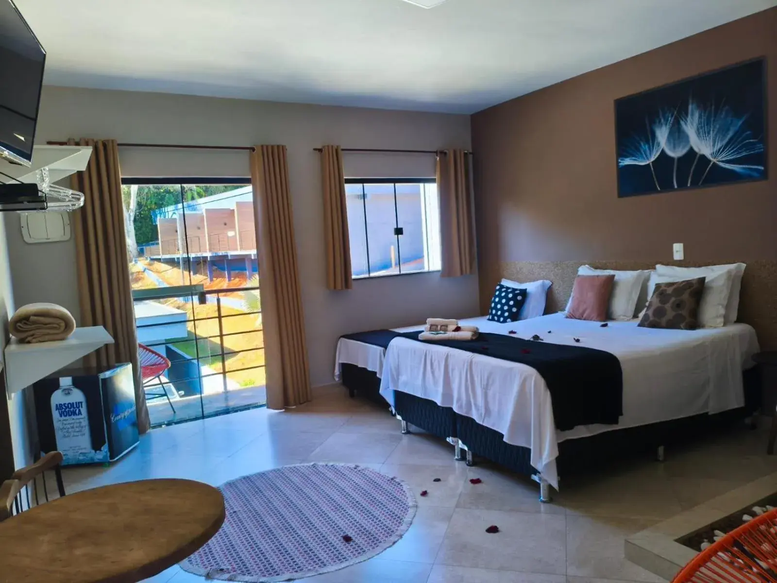 Queen Suite with Spa Bath in Pousada Recanto da Cascata Queen Suite with Spa Bath in Pousada Recanto da Cascata