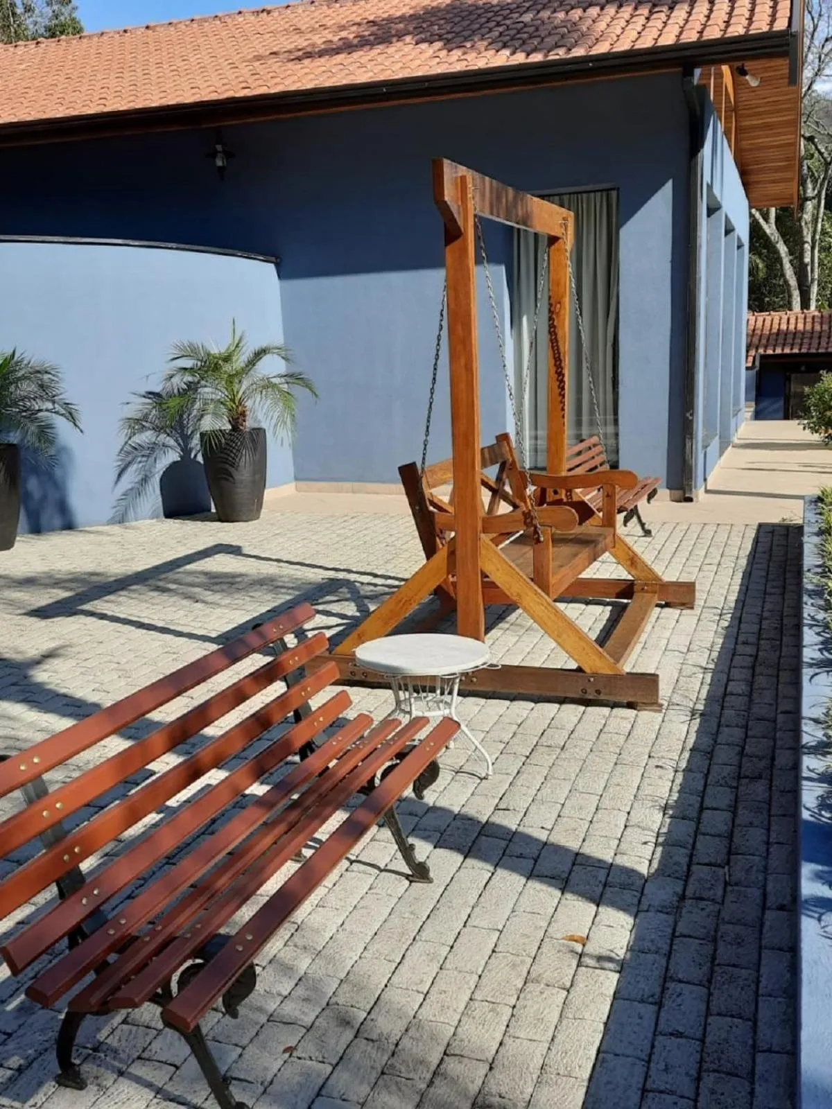 Garden in Pousada Recanto da Cascata