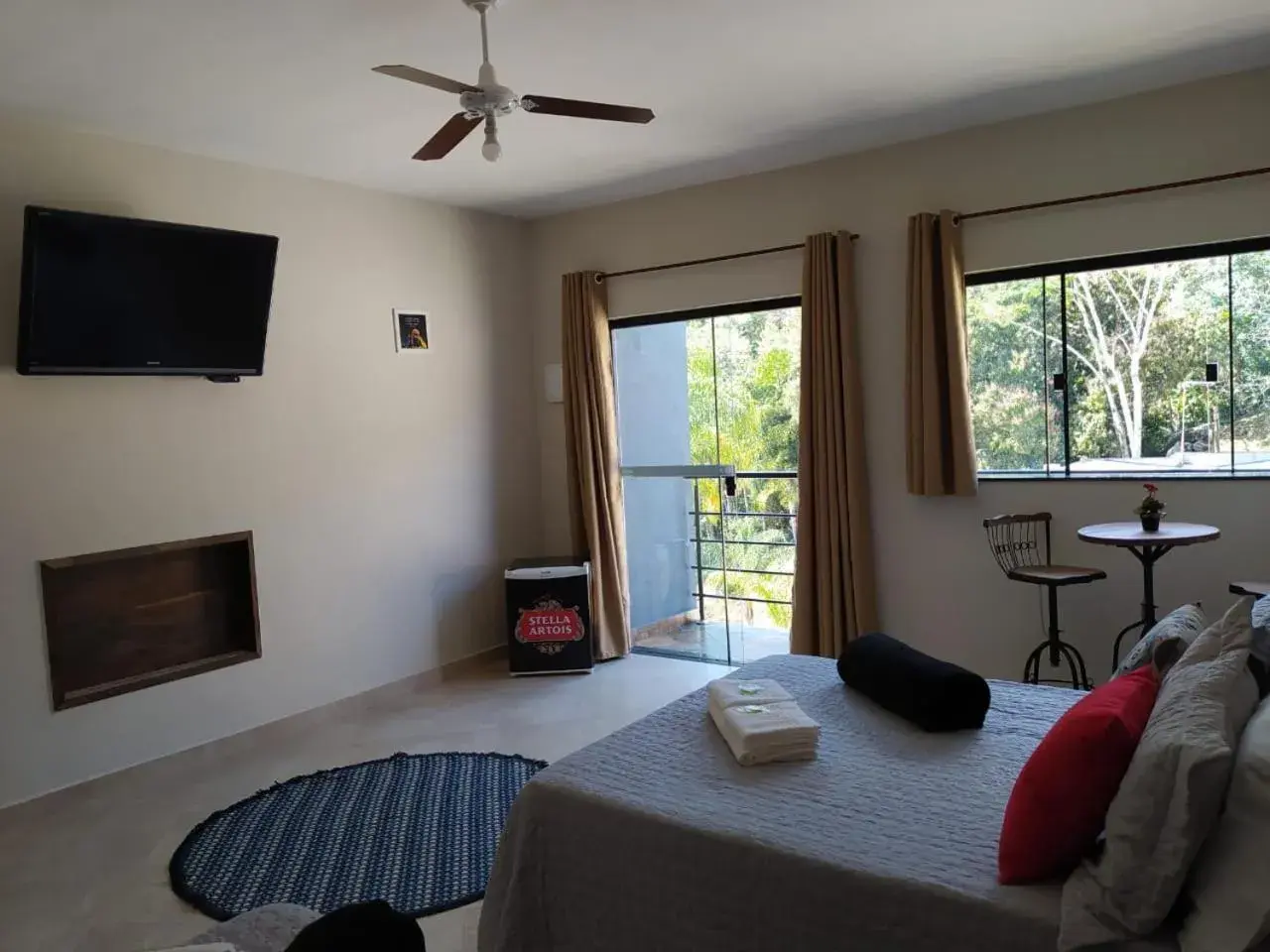 Suite with Balcony in Pousada Recanto da Cascata Suite with Balcony in Pousada Recanto da Cascata