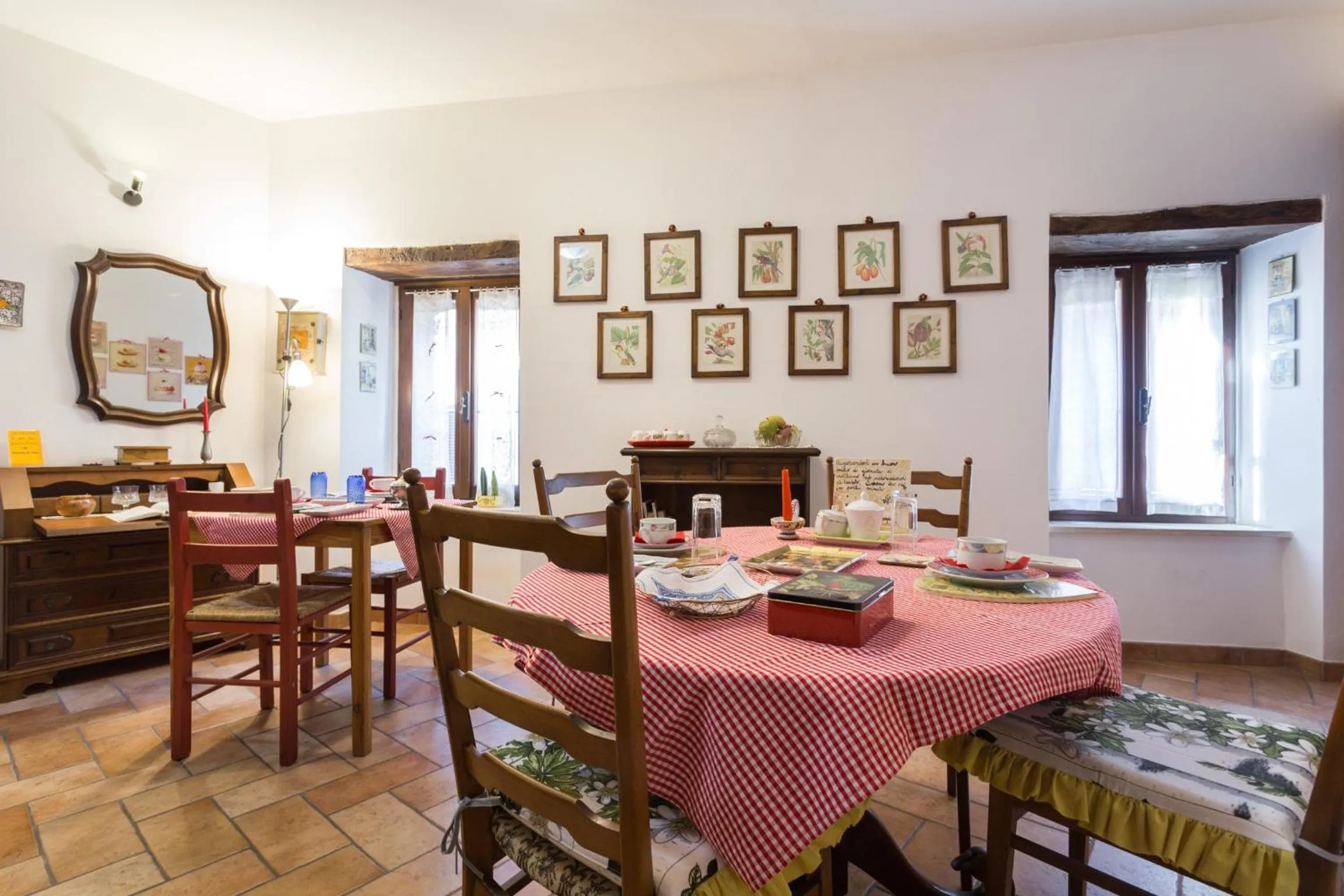 Kitchen or kitchenette in Bed and Breakfast A casa delle Fate