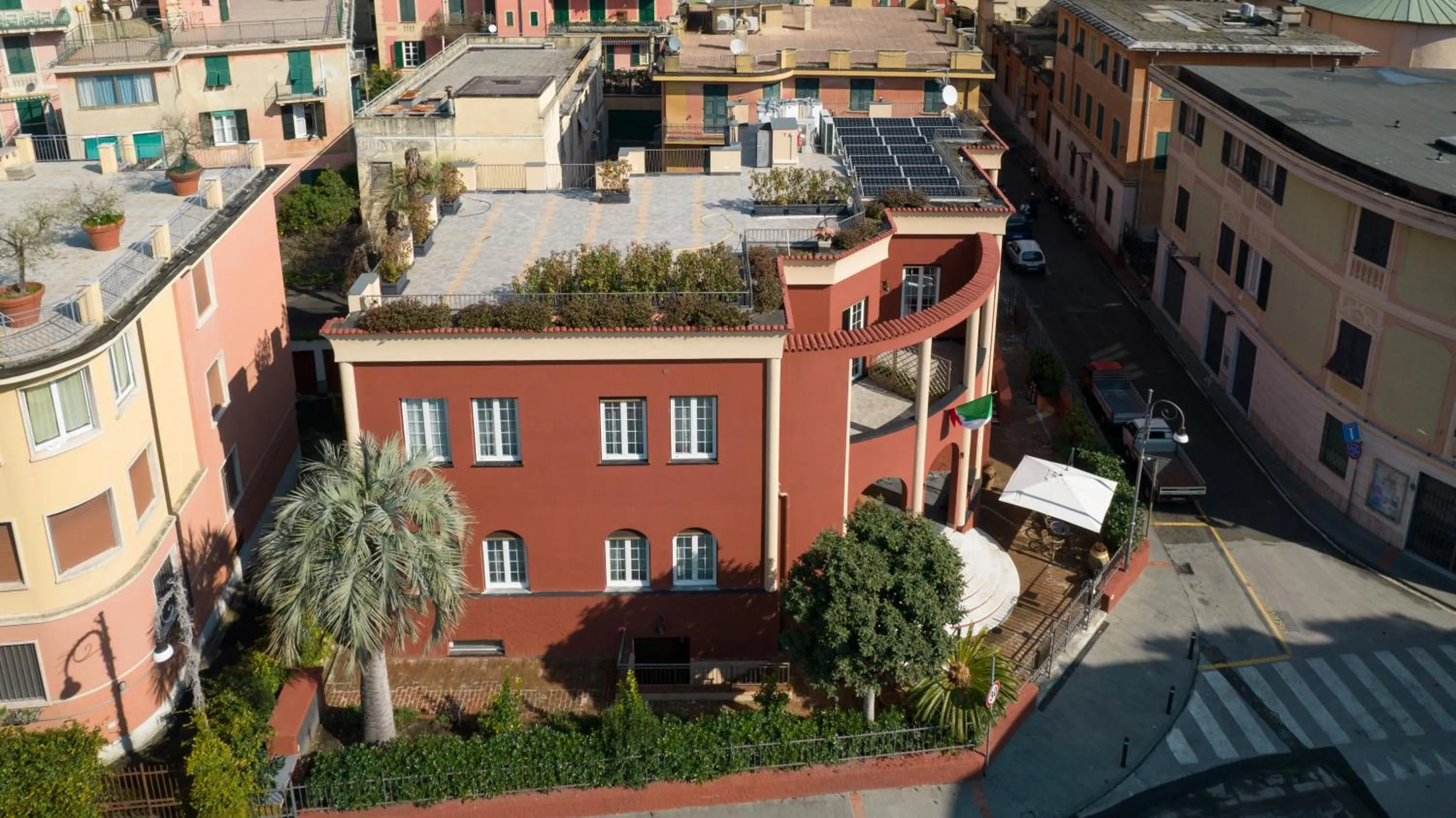 Property building in Hotel Villa Alberti Portofino Land