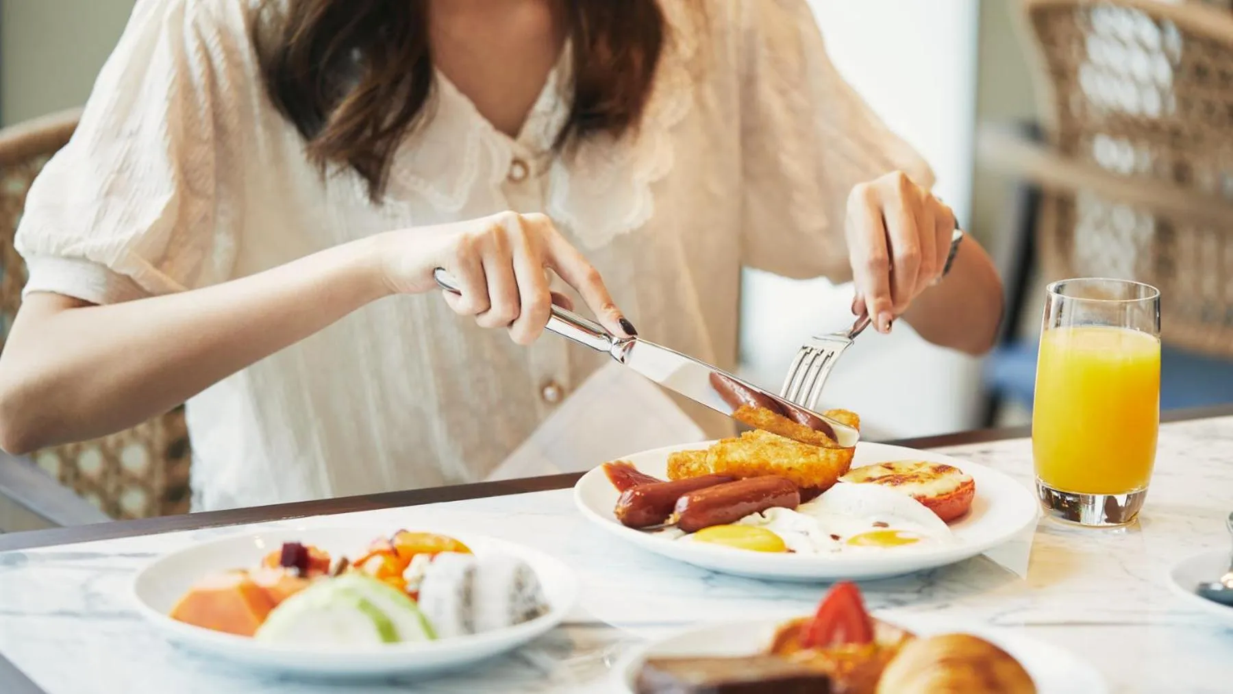Buffet breakfast in Hyatt Regency Guangzhou Zengcheng
