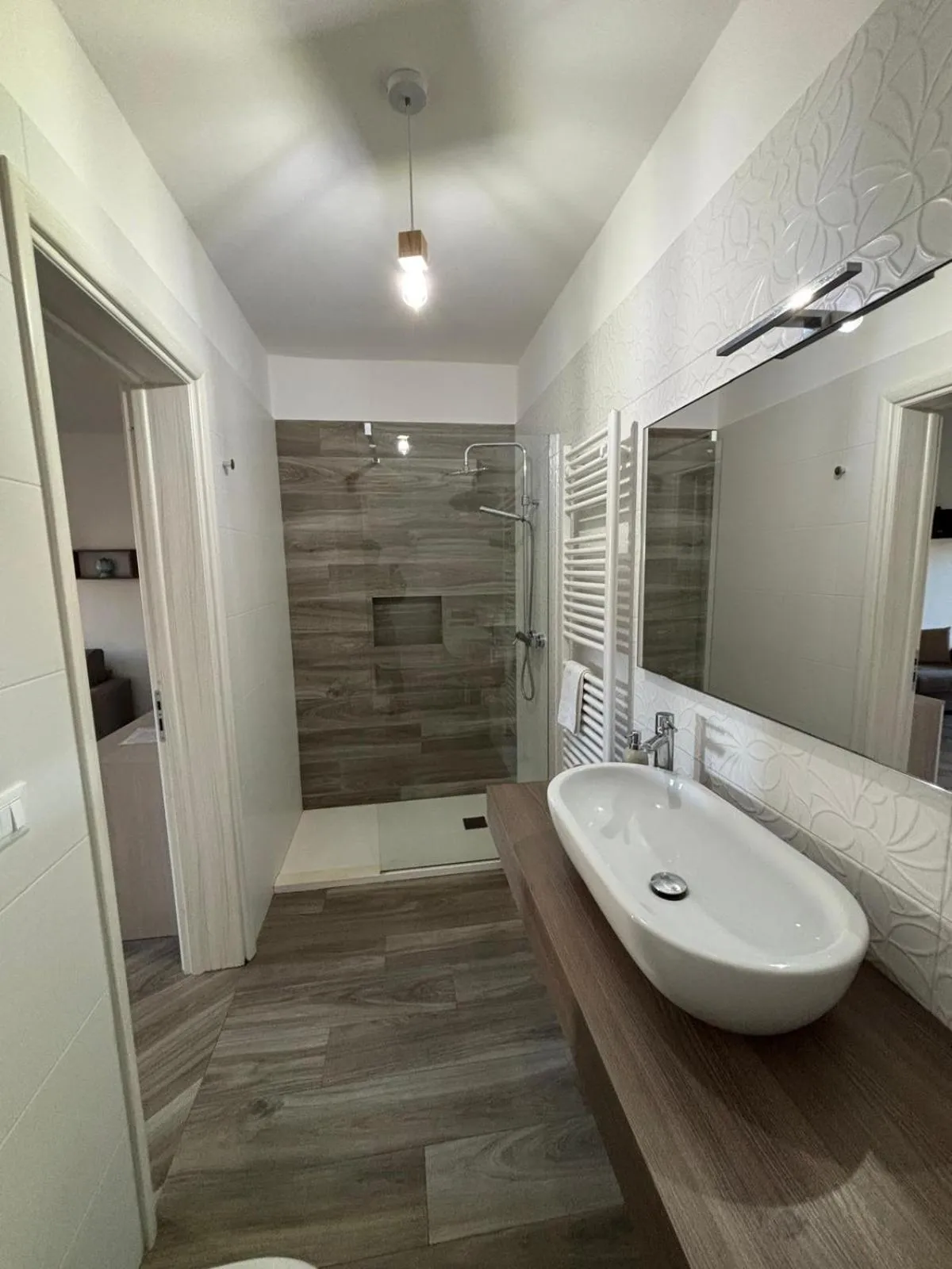 Shower in B&B Casa di Nonna Checca