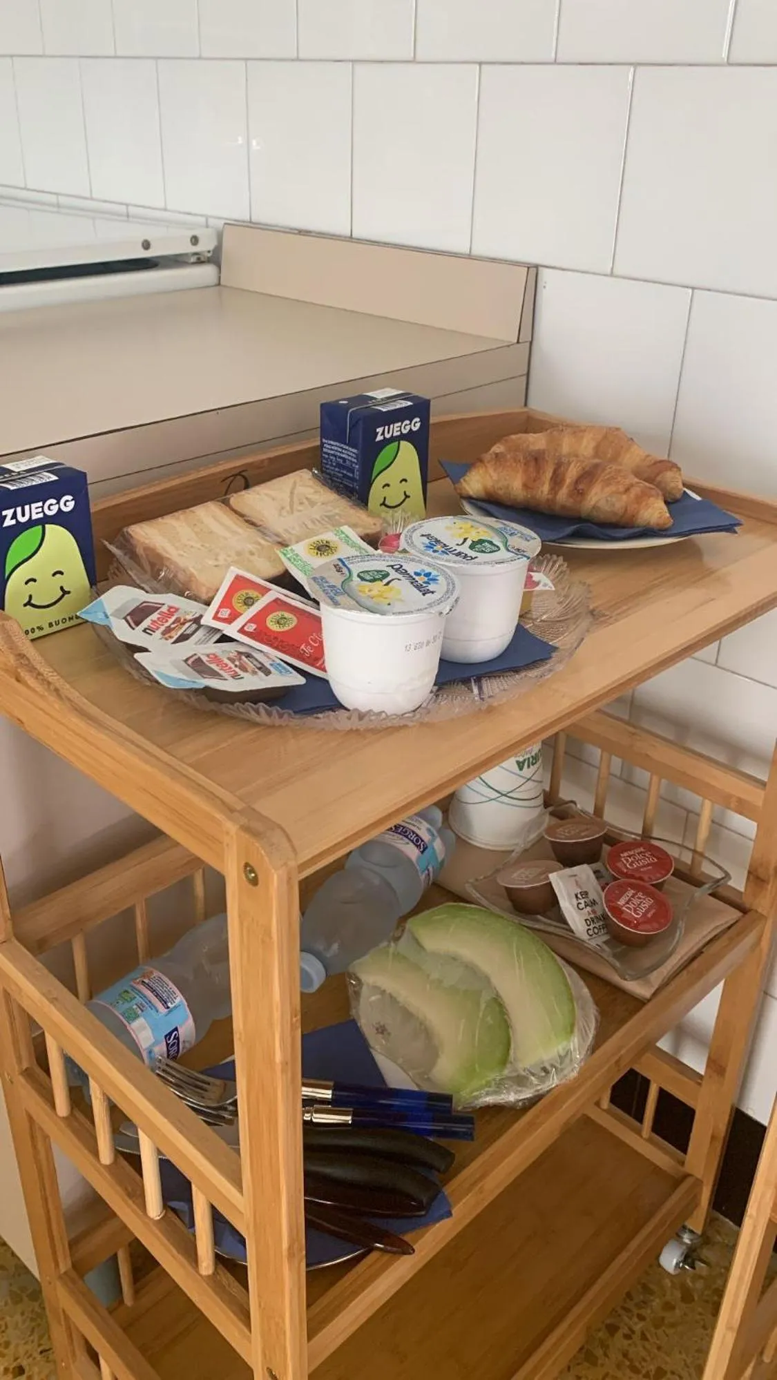 Food and drinks in B&B Casa di Nonna Checca