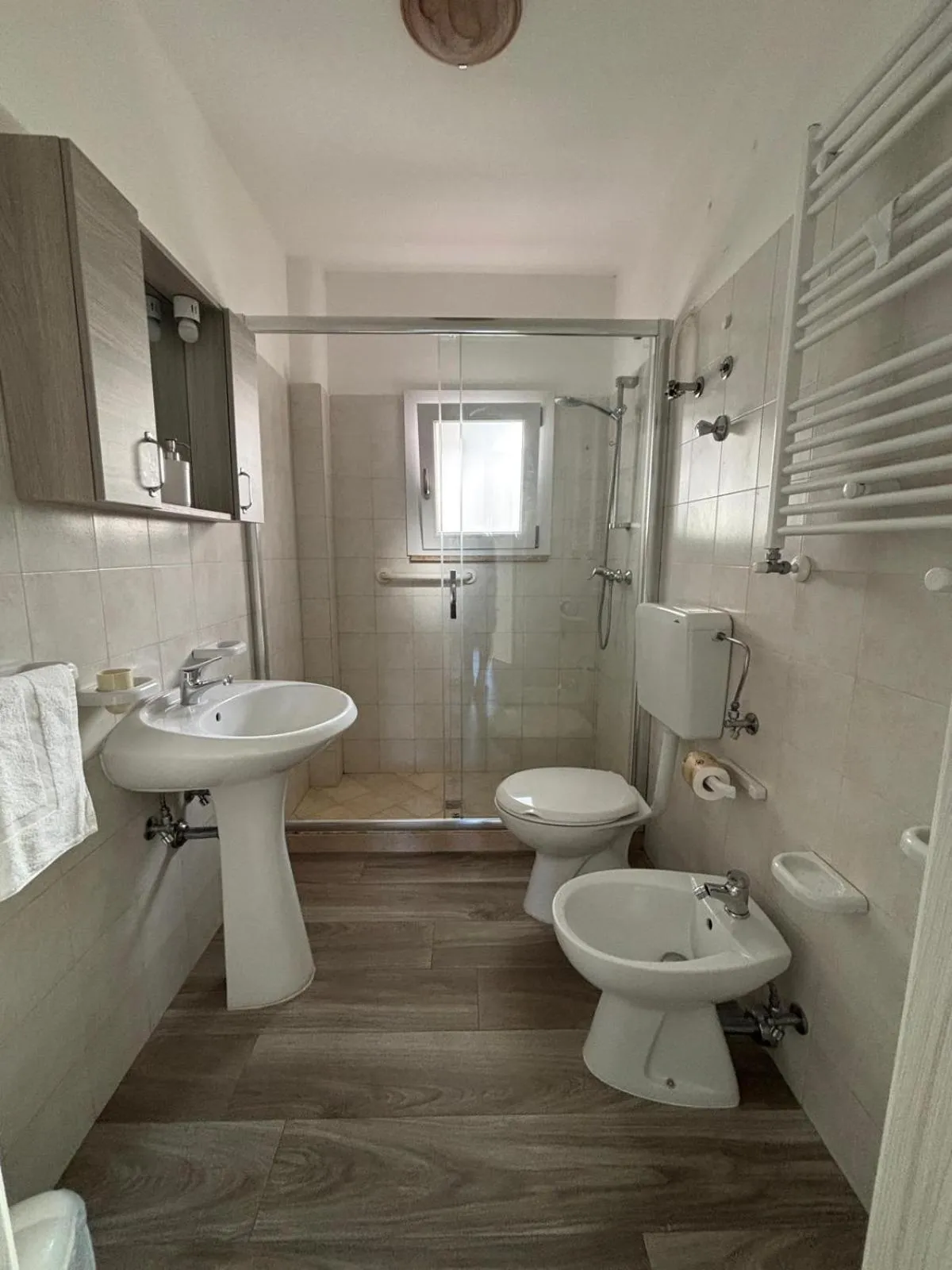 Shower in B&B Casa di Nonna Checca