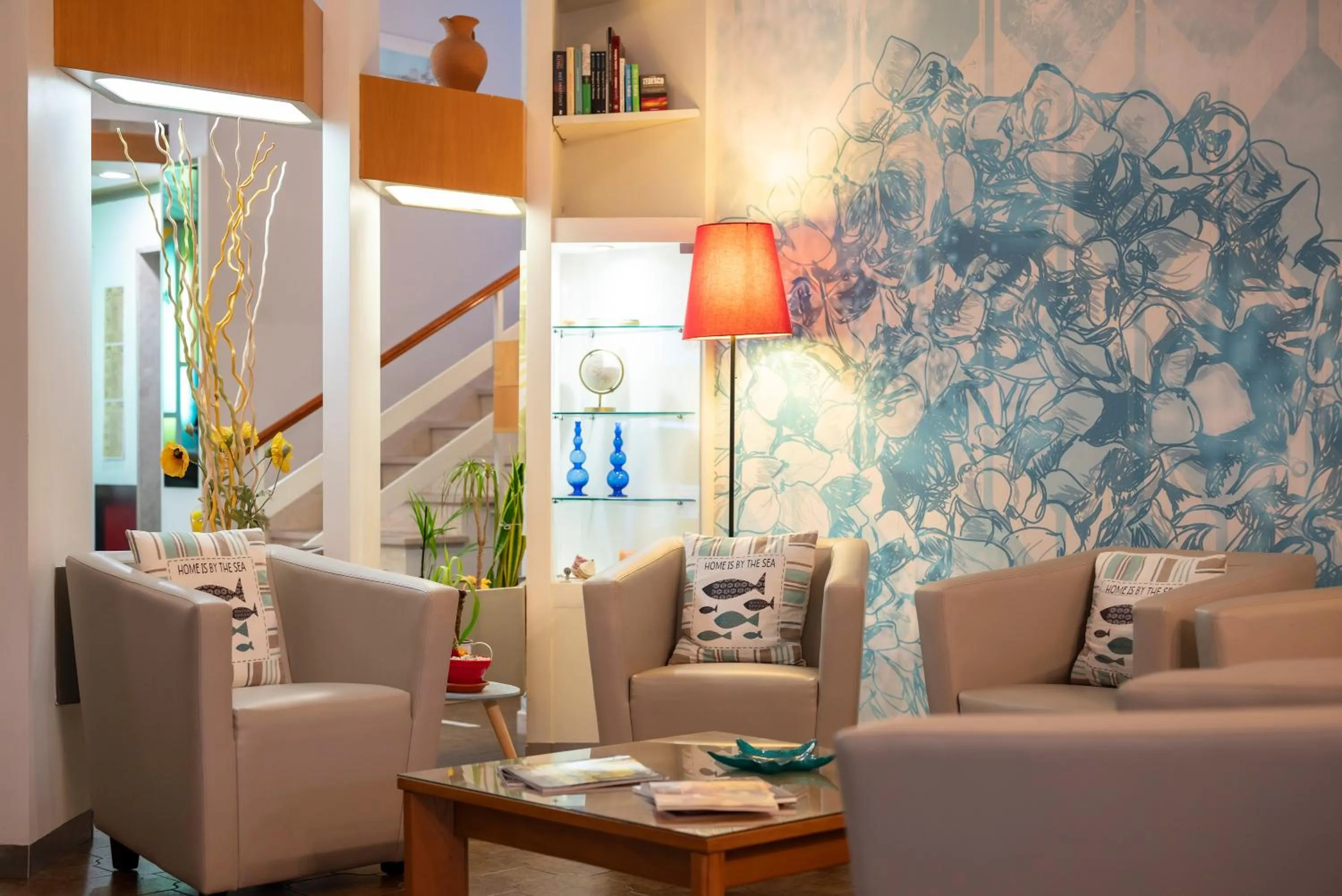 Living room in Hotel Parco dei Pini - 100mt dal Mare