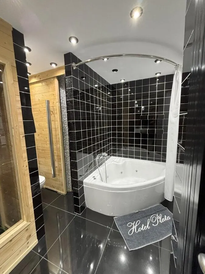 Shower in Hotel Plata