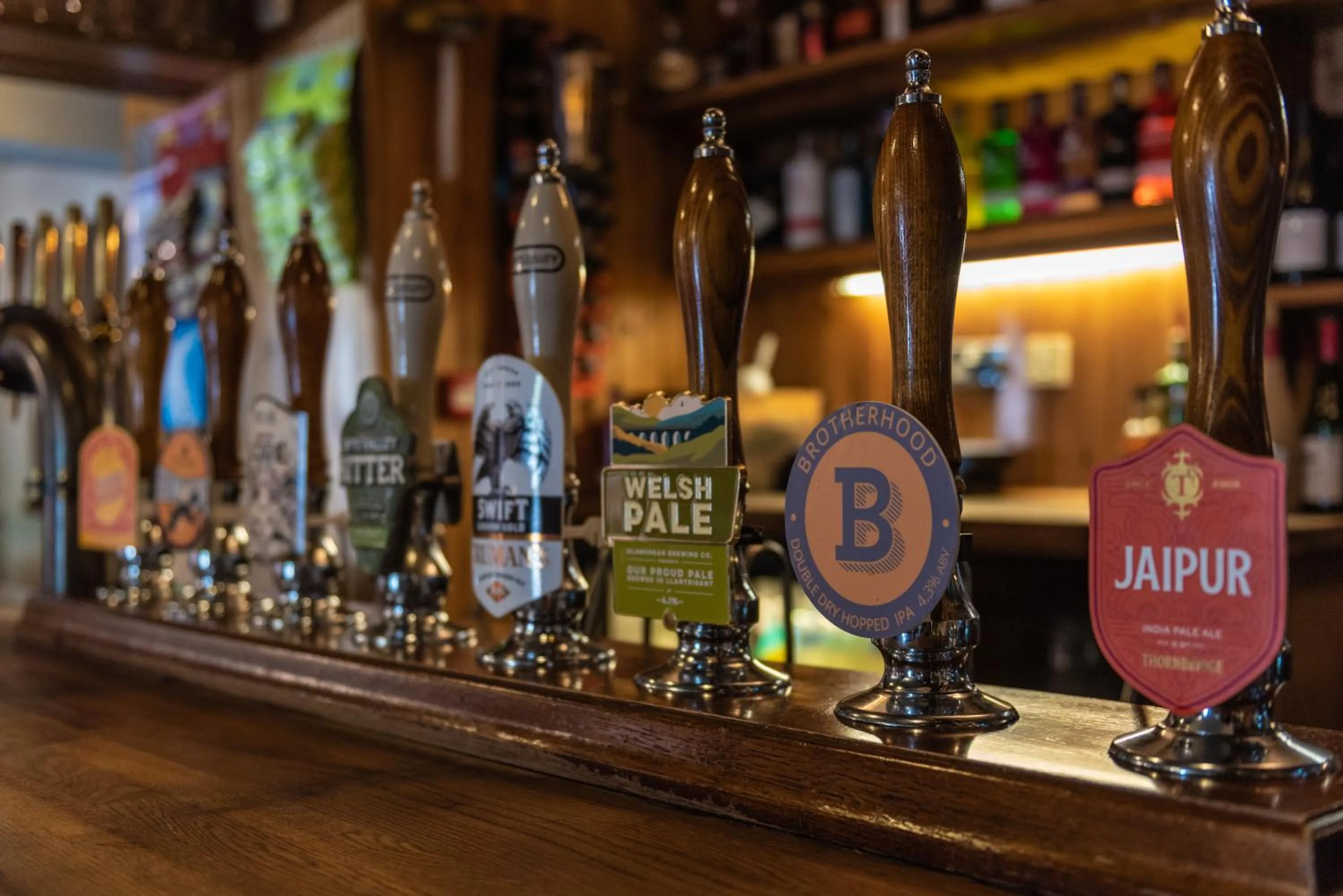 Restaurant/places to eat in The Gwaelod y Garth Inn