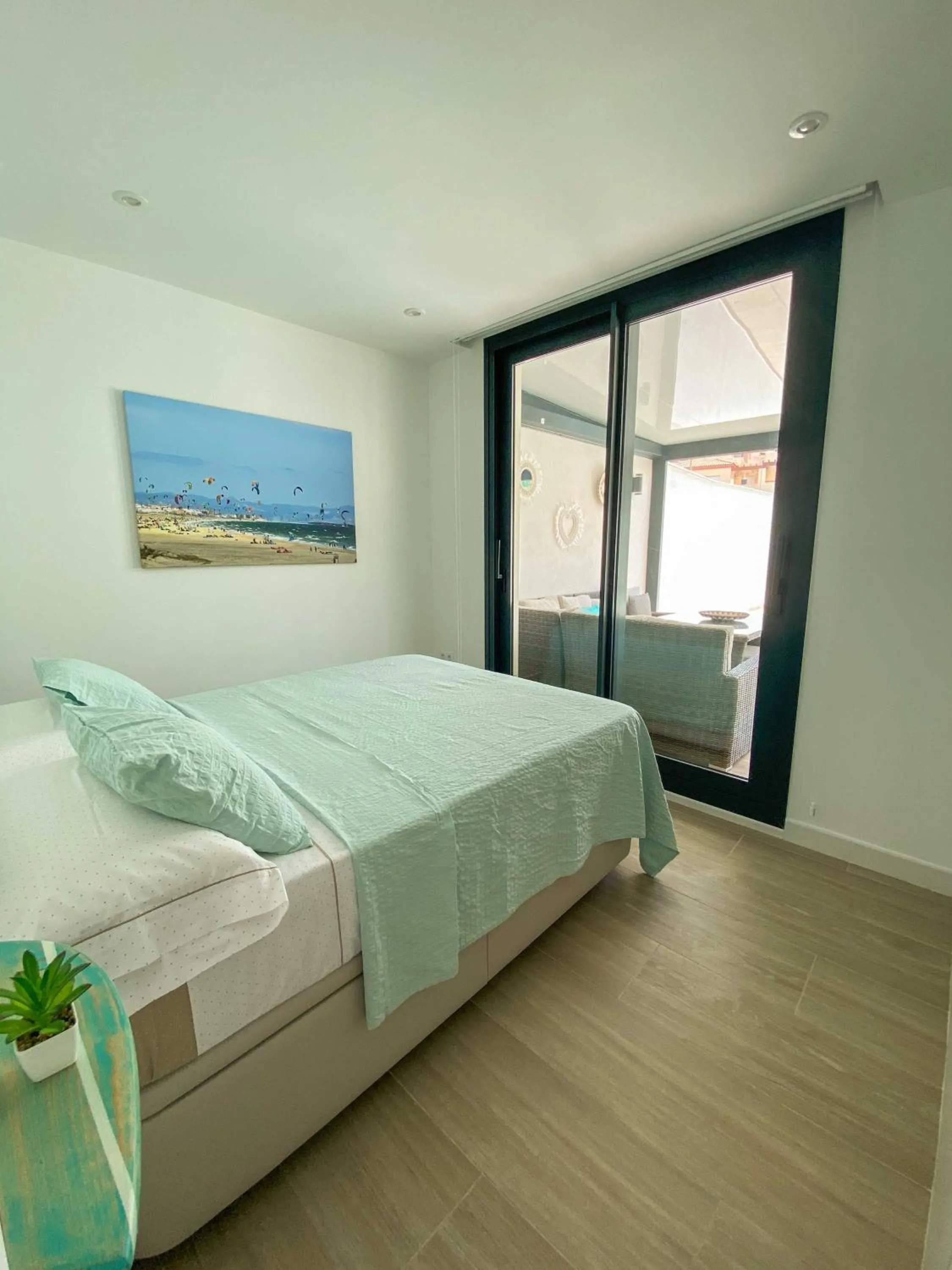 Bed in Tarifa Cozy House - Private Pool - Wifi - Modern