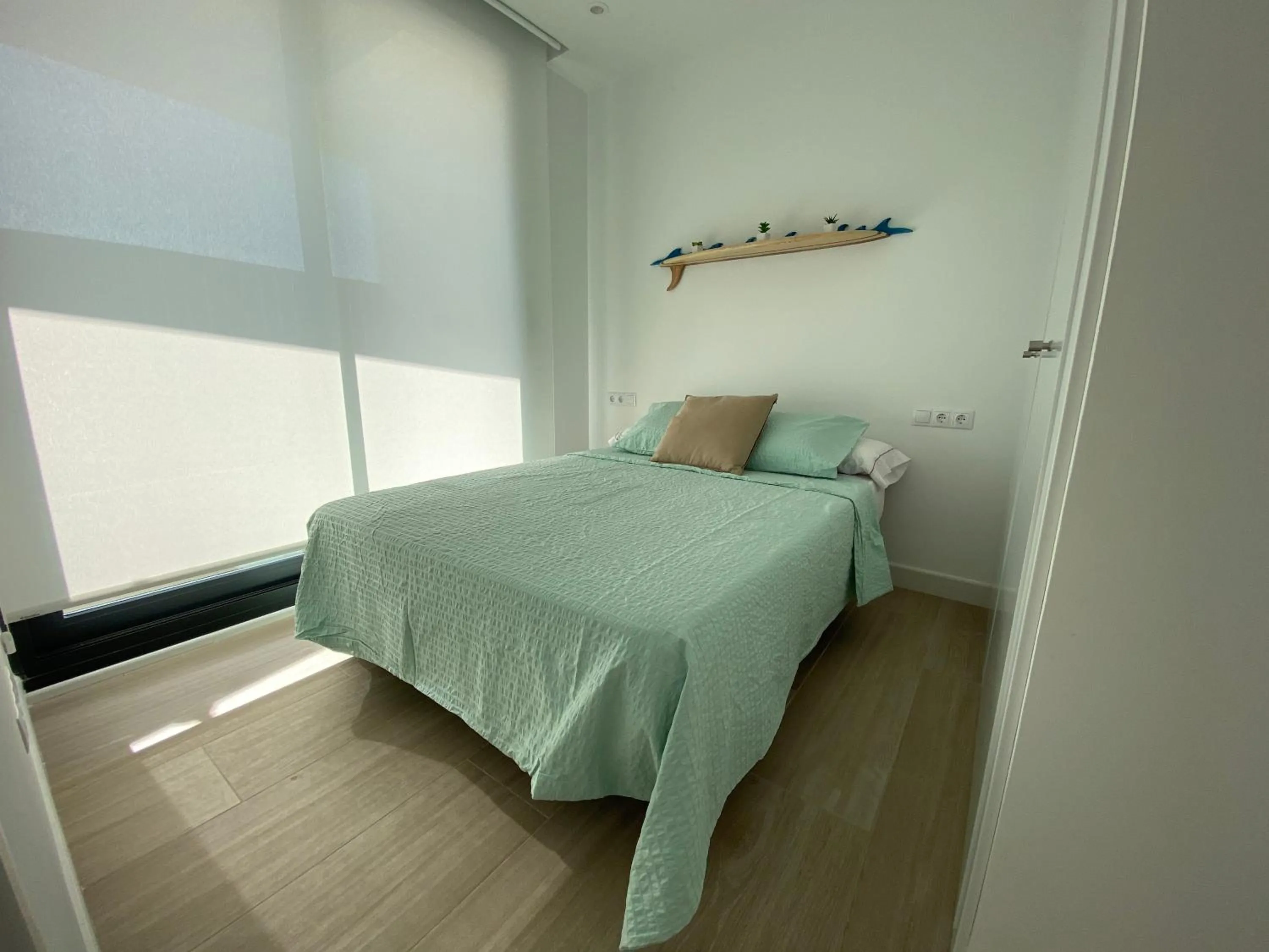 Bedroom, Bed in Tarifa Cozy House - Private Pool - Wifi - Modern