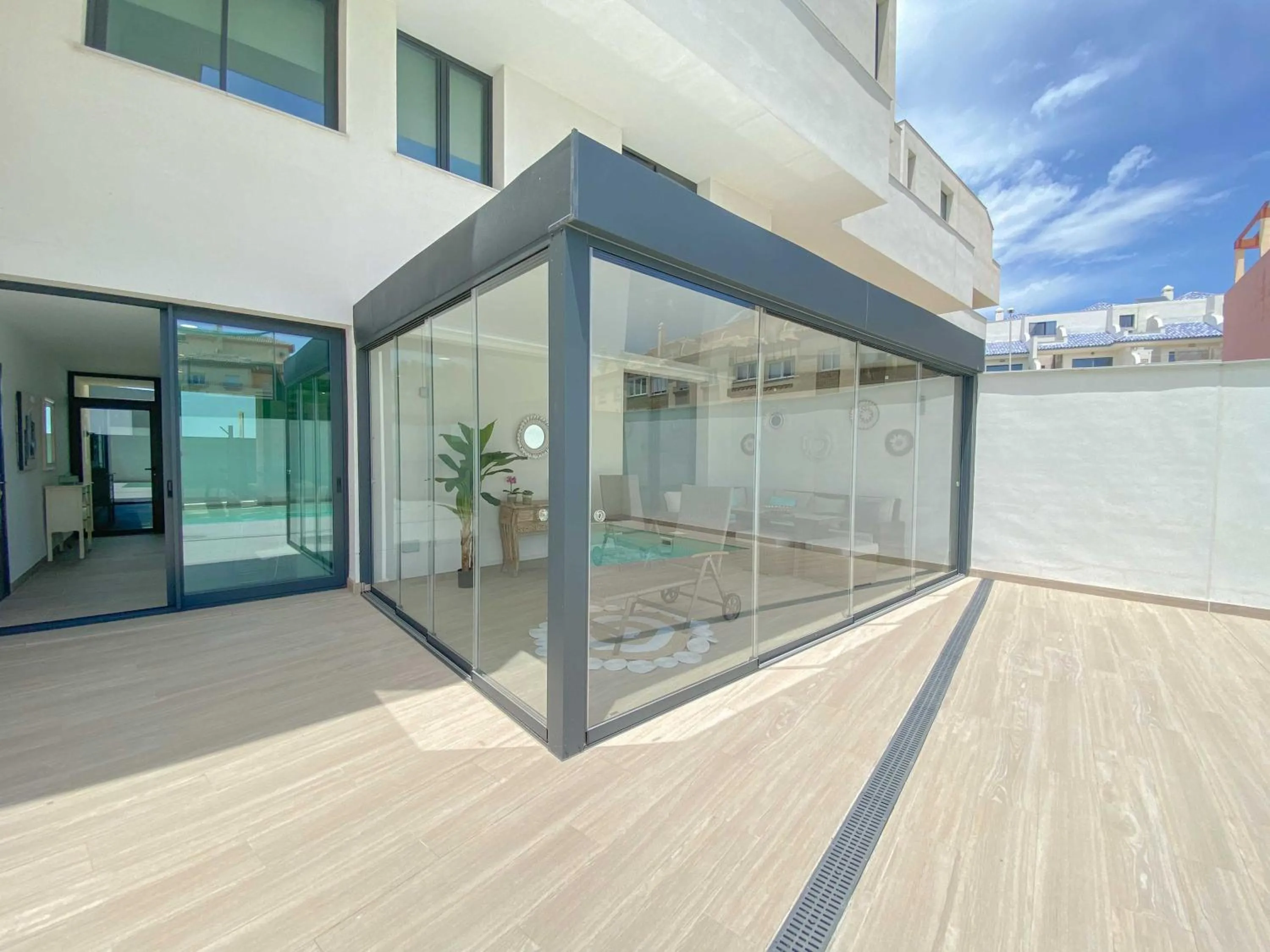 Facade/entrance in Tarifa Cozy House - Private Pool - Wifi - Modern