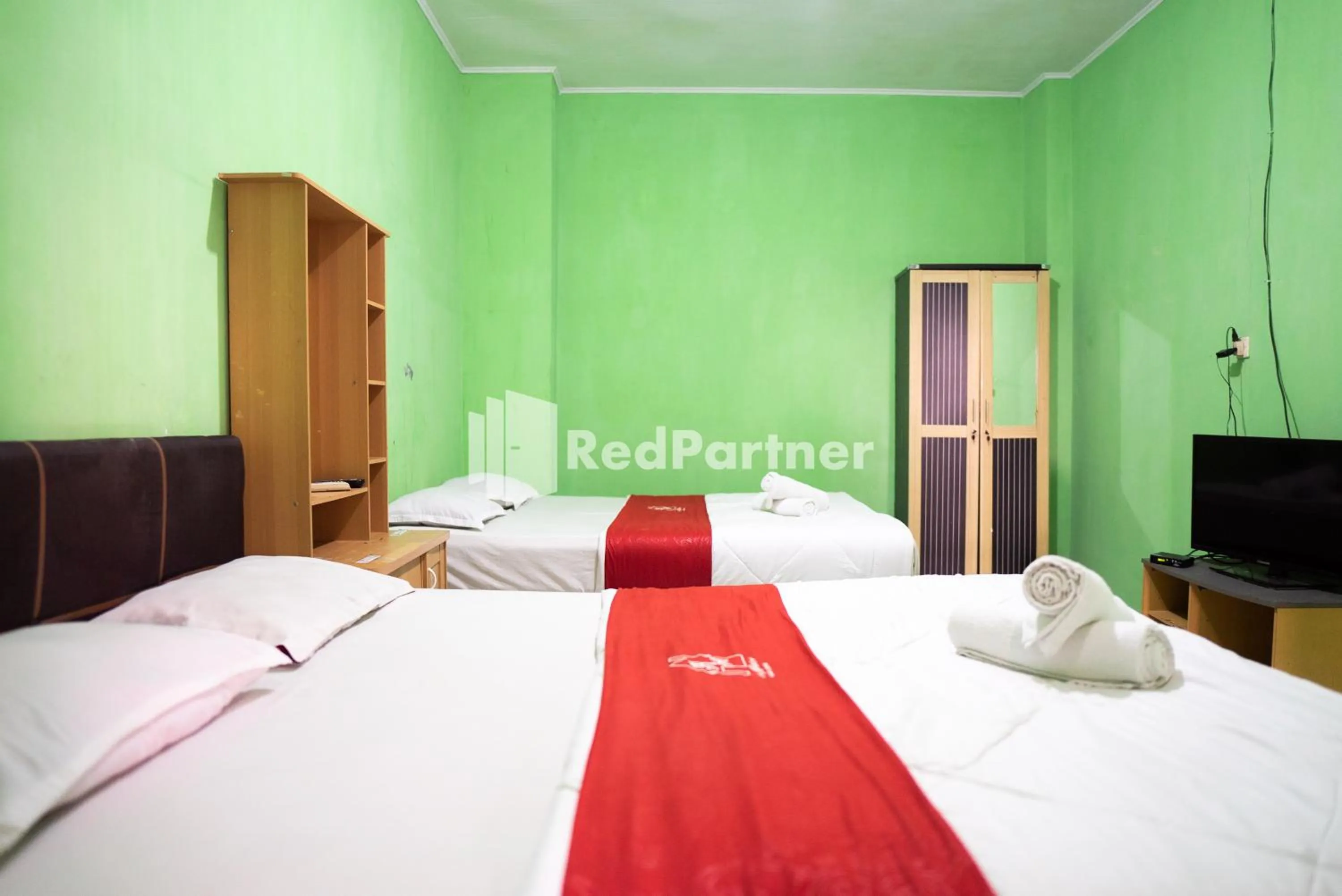 Bedroom in Hotel Ratu Ayu 2 Lampung Mitra RedDoorz