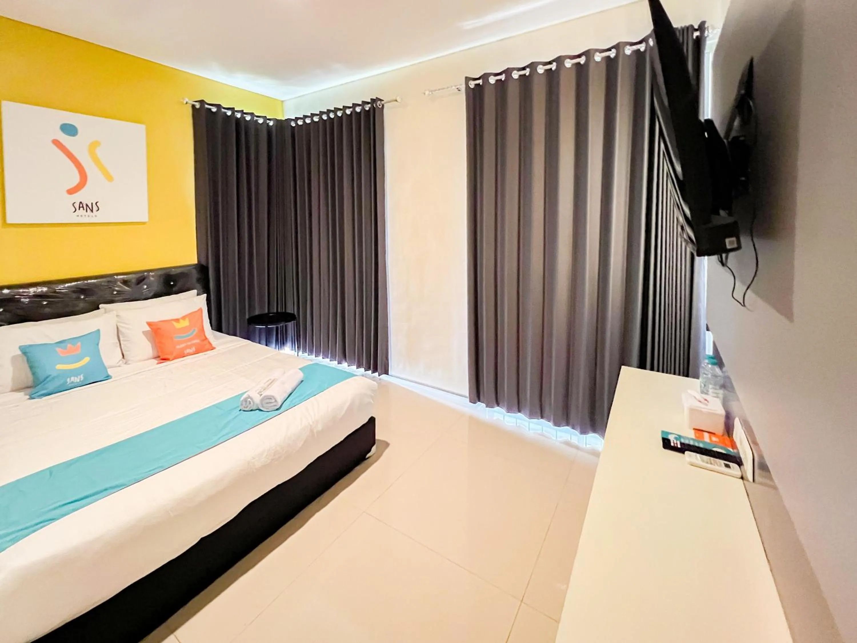 Bedroom, Bed in Sans Stay Bukit Palma Citraland