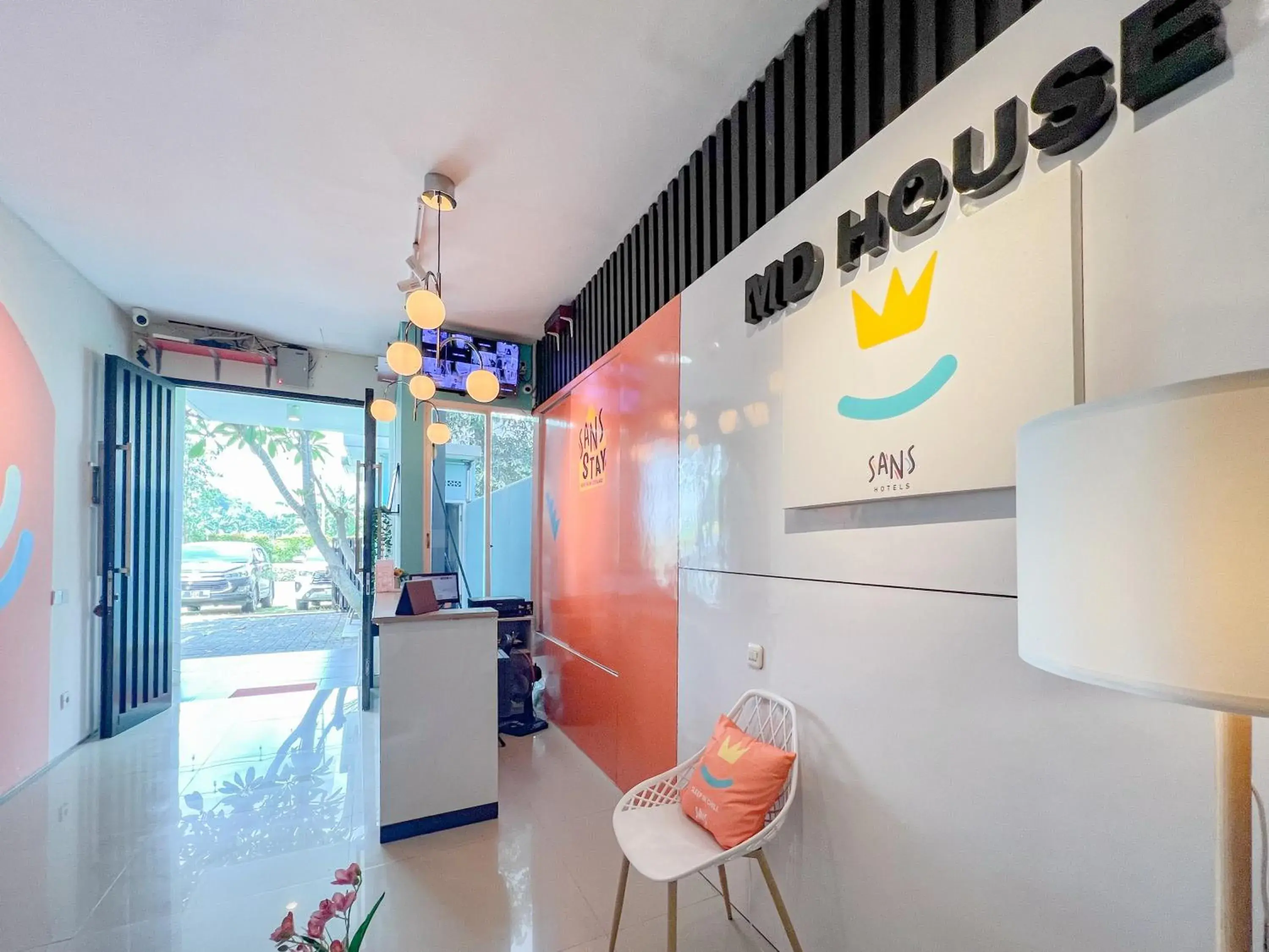 Lobby or reception in Sans Stay Bukit Palma Citraland Lobby or reception in Sans Stay Bukit Palma Citraland