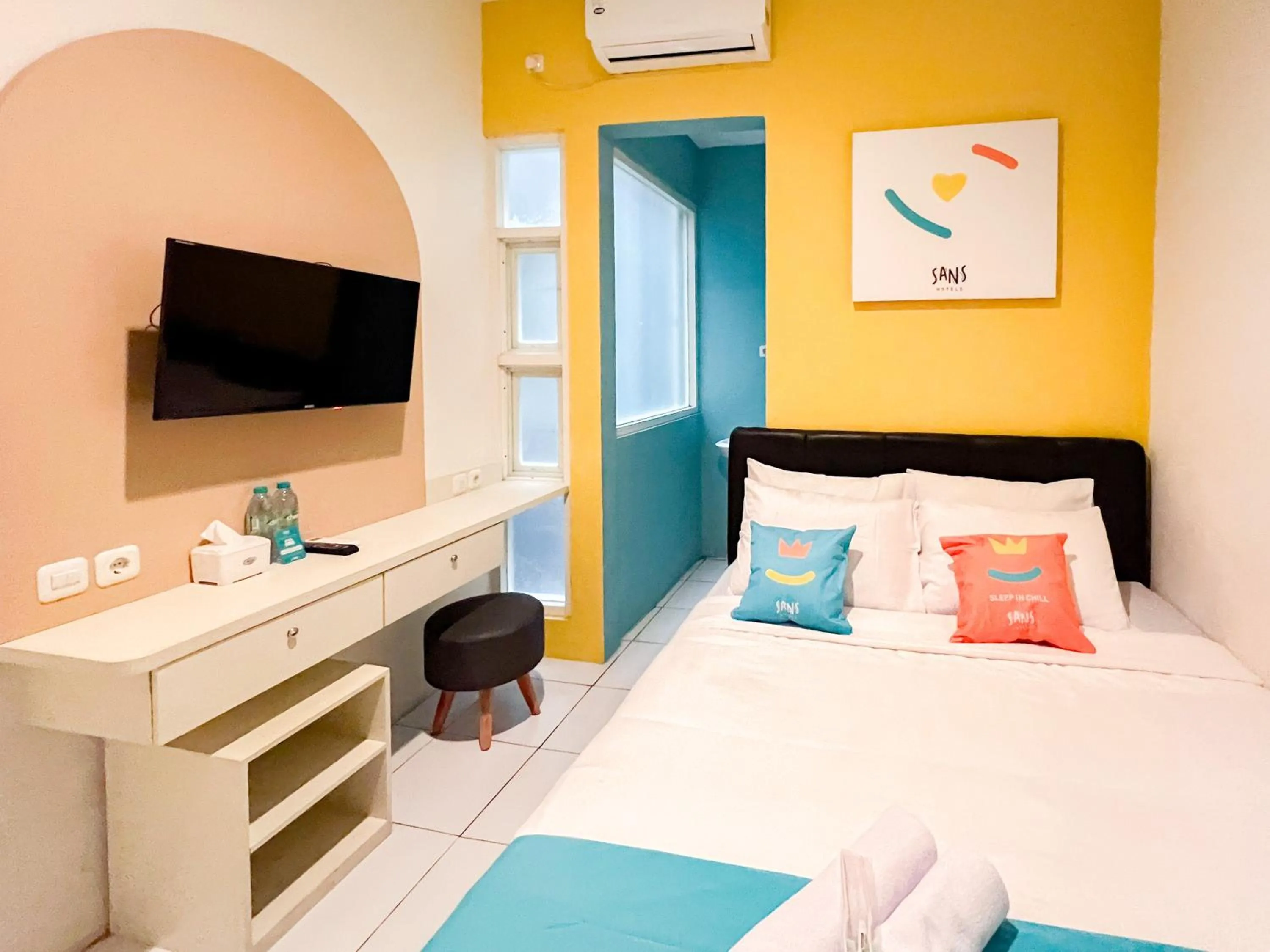 Bedroom, Bed in Sans Stay Bukit Palma Citraland