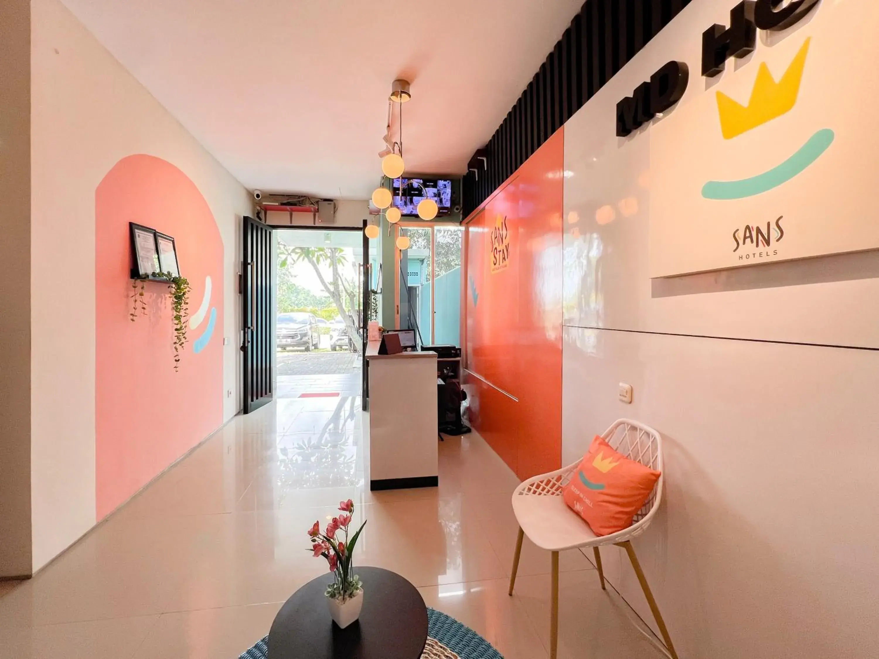 Lobby or reception in Sans Stay Bukit Palma Citraland Lobby or reception in Sans Stay Bukit Palma Citraland