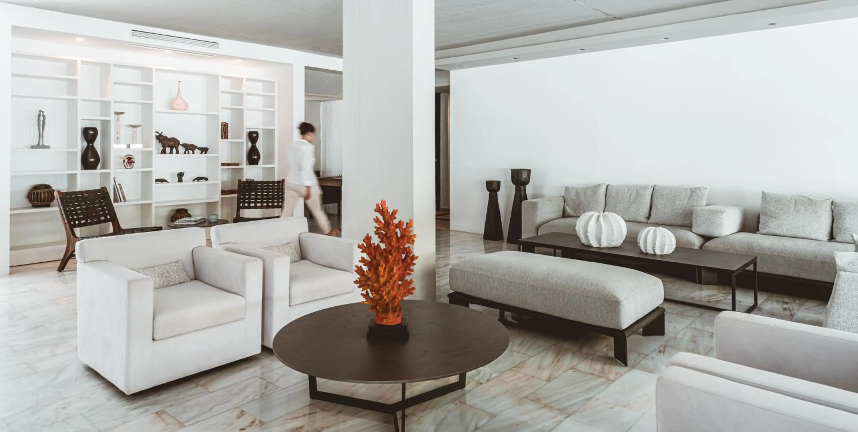 Seating area in Apollo Resort