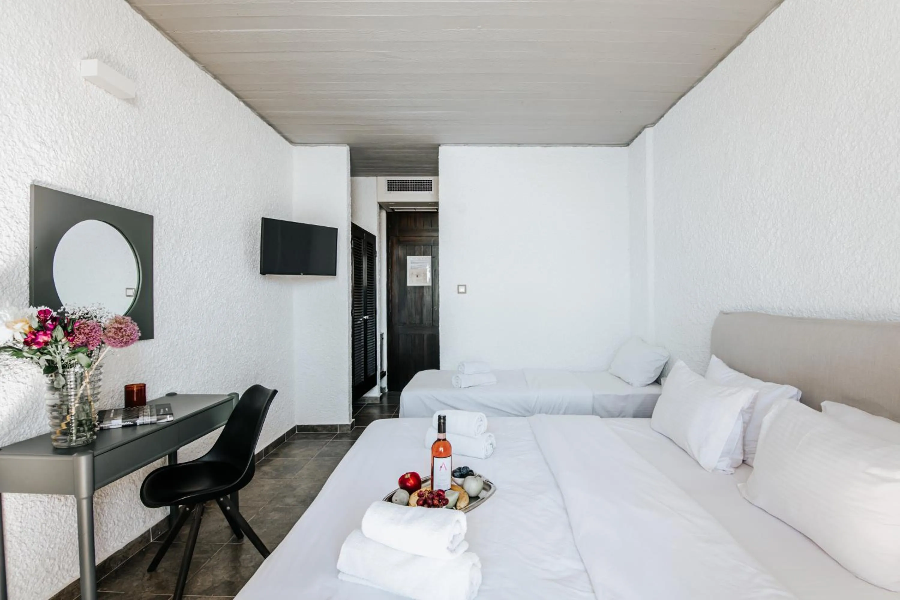 Bed in Apollo Resort