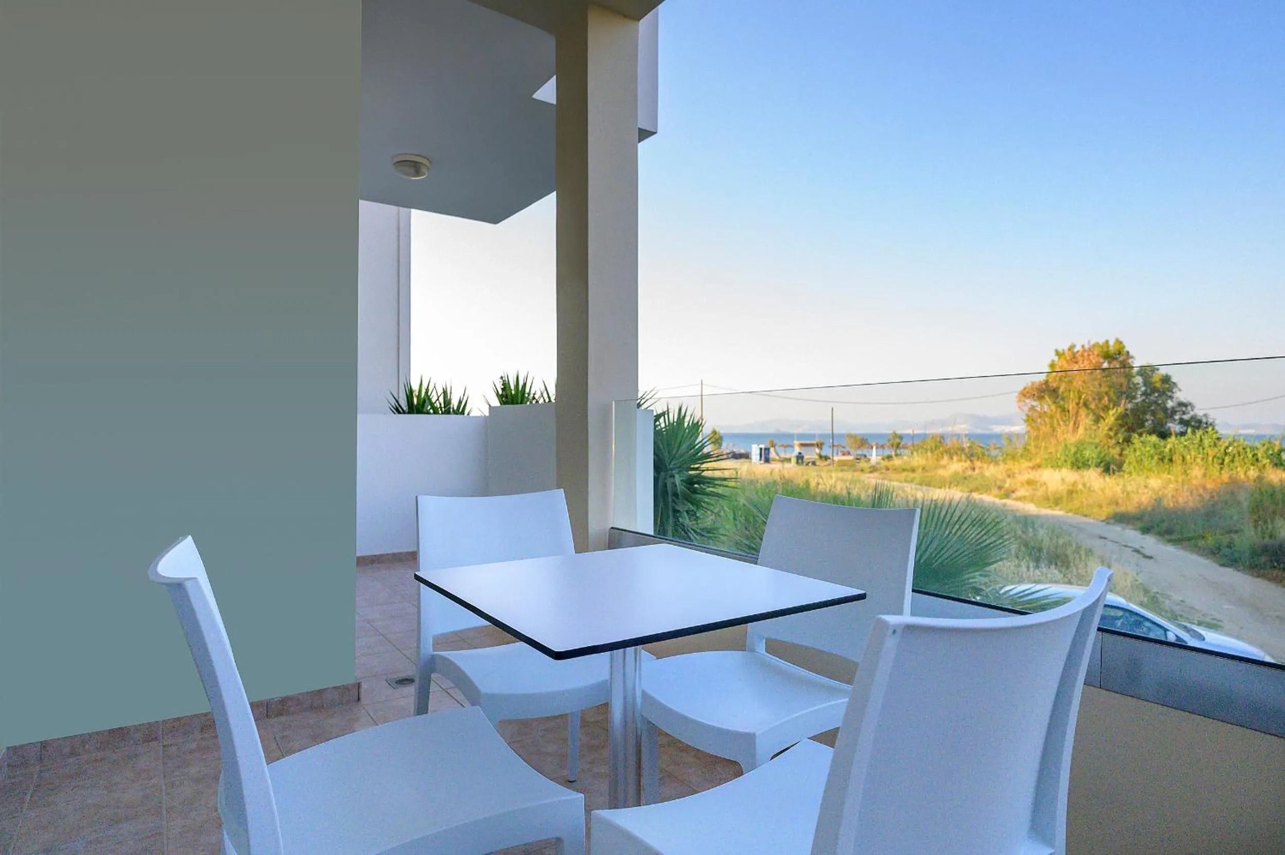 Balcony/Terrace in Mythos Suites Hotel