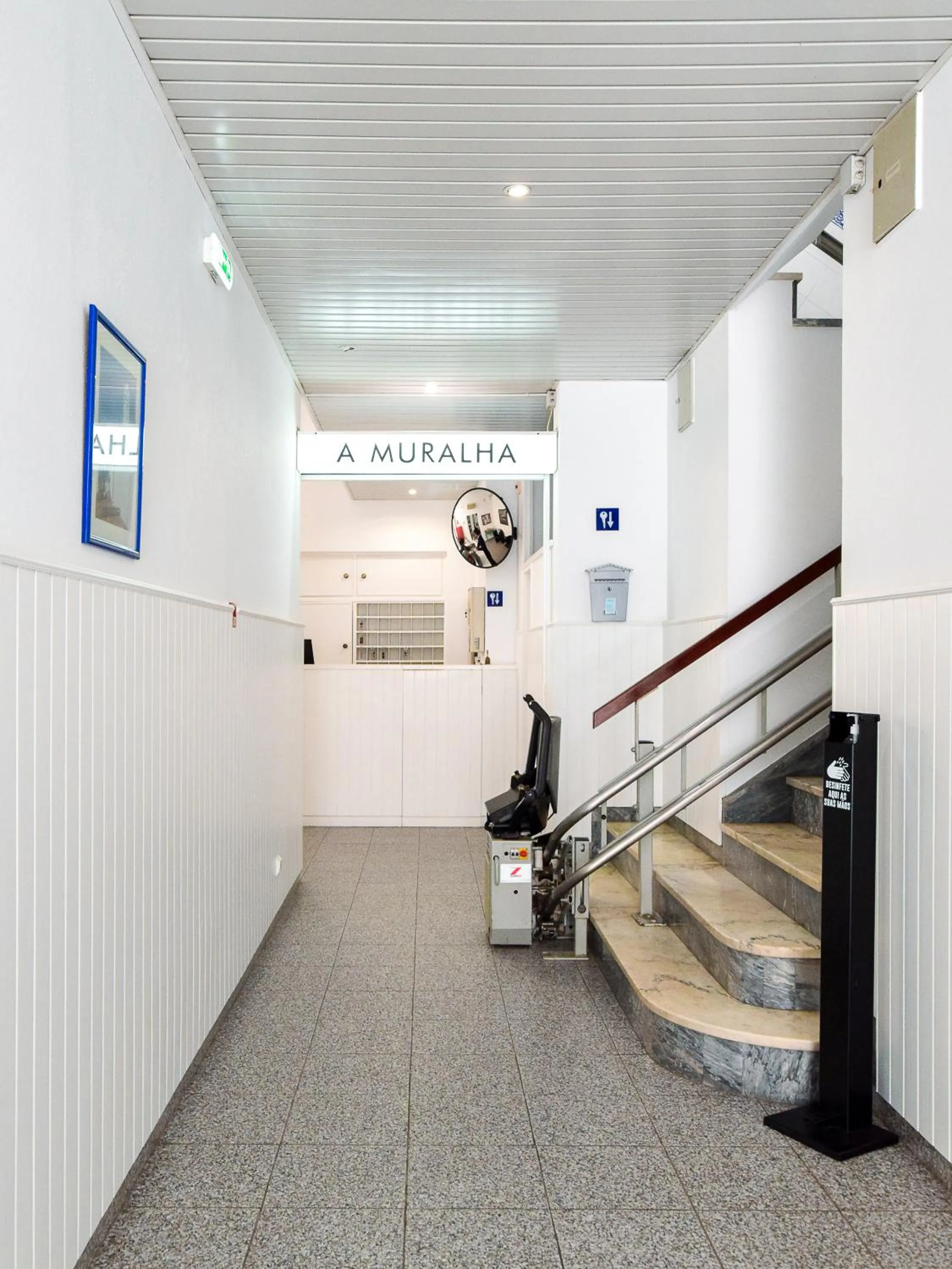 Lobby or reception in A Muralha