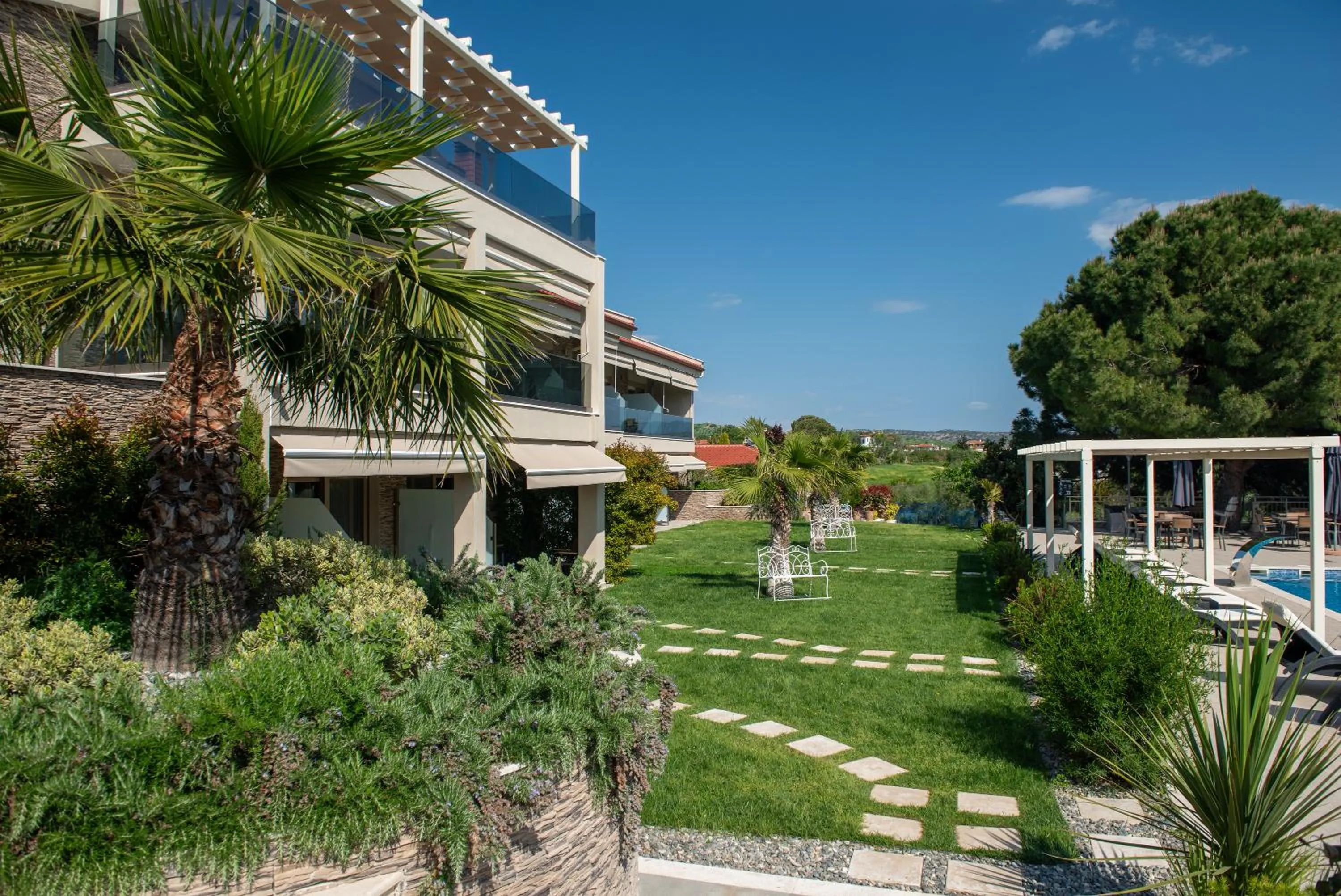 Garden in Villa Sara
