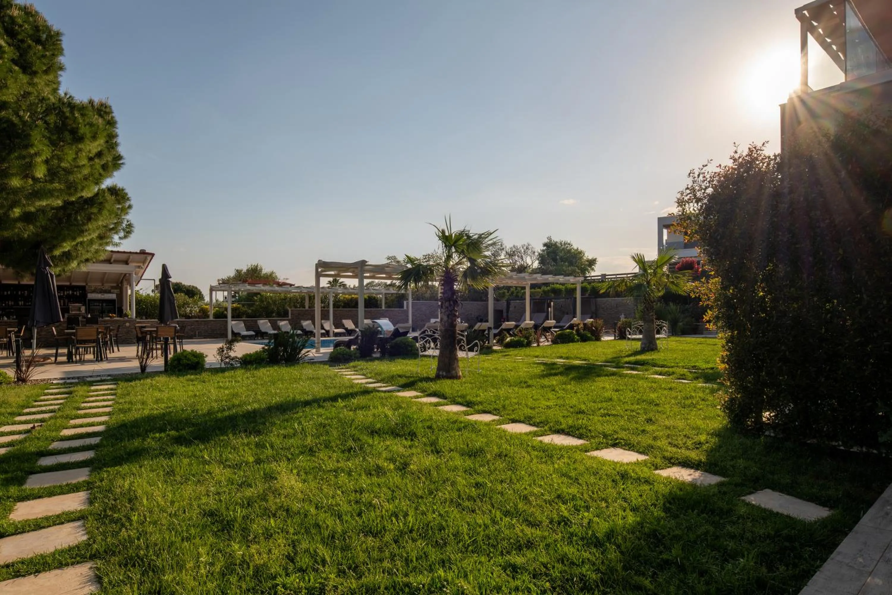 Garden in Villa Sara