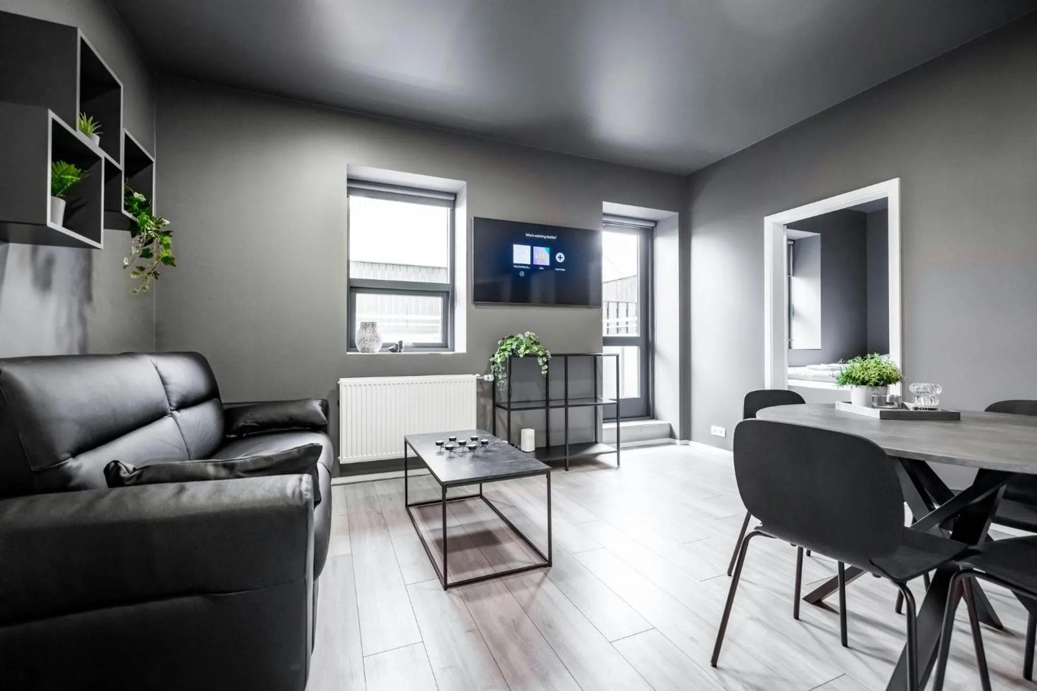 Living room in The New Post Office