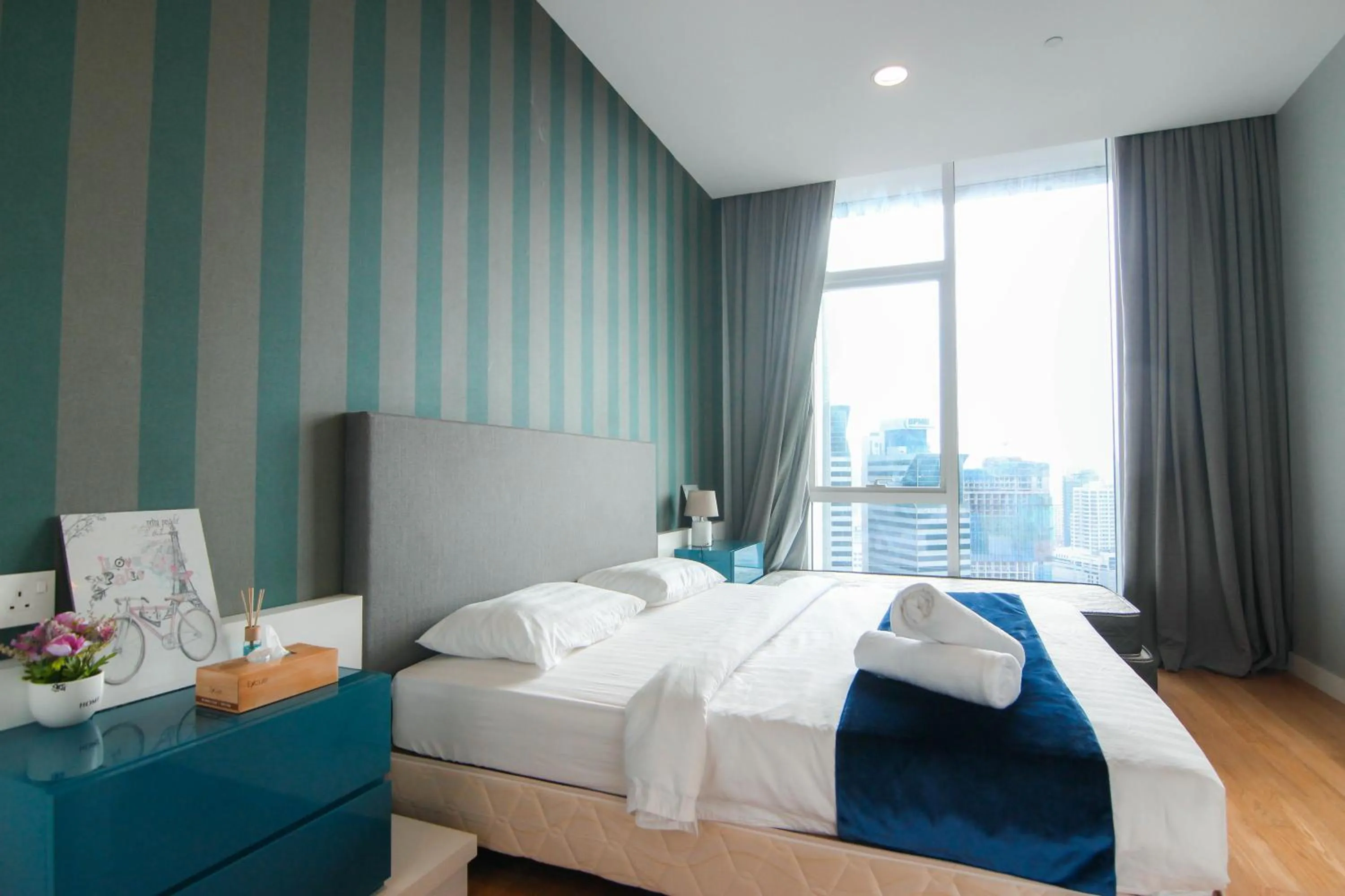 Bedroom in Dolphin Platinum KLCC Kuala Lumpur