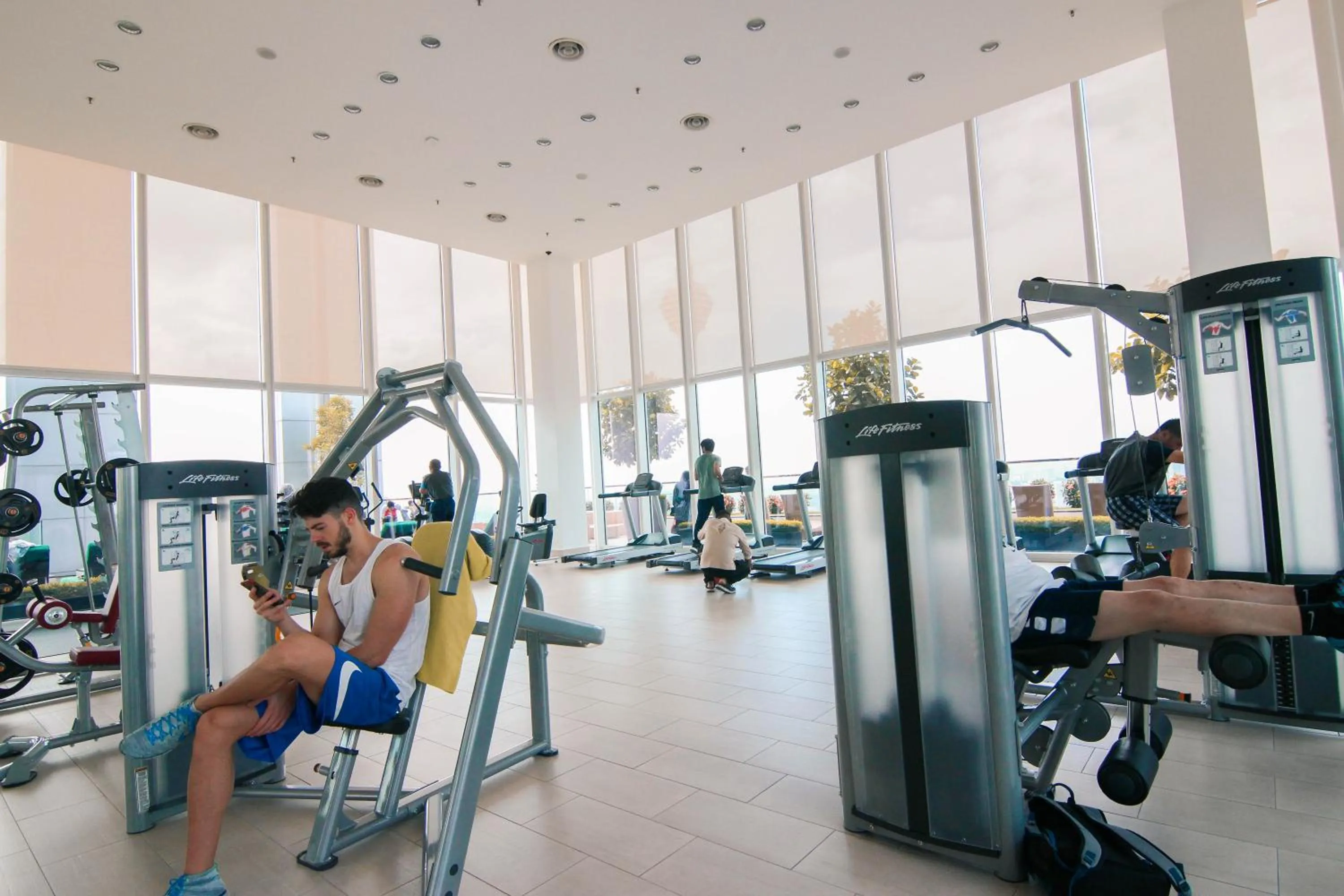 Fitness centre/facilities in Dolphin Platinum KLCC Kuala Lumpur
