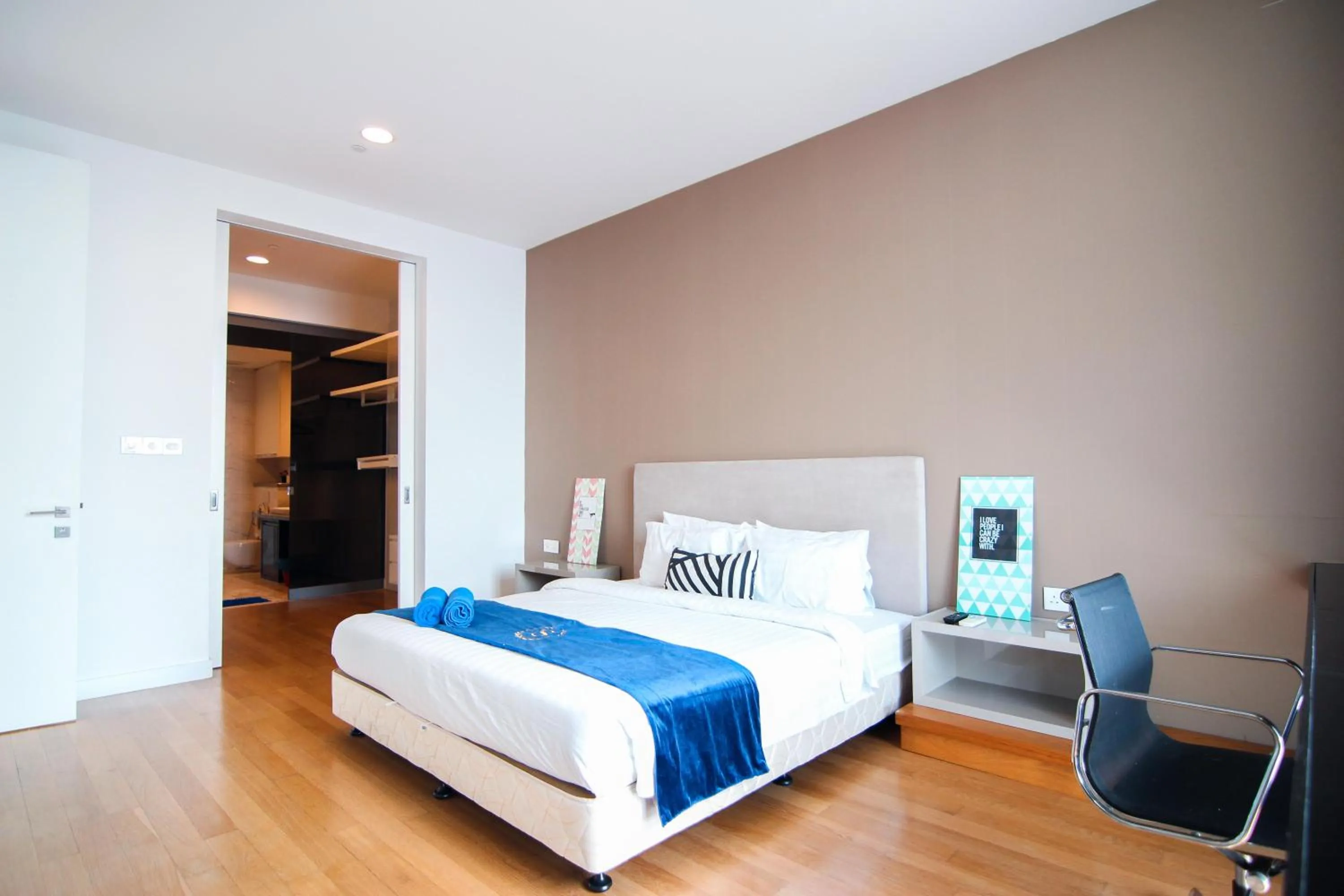 Bedroom in Dolphin Platinum KLCC Kuala Lumpur