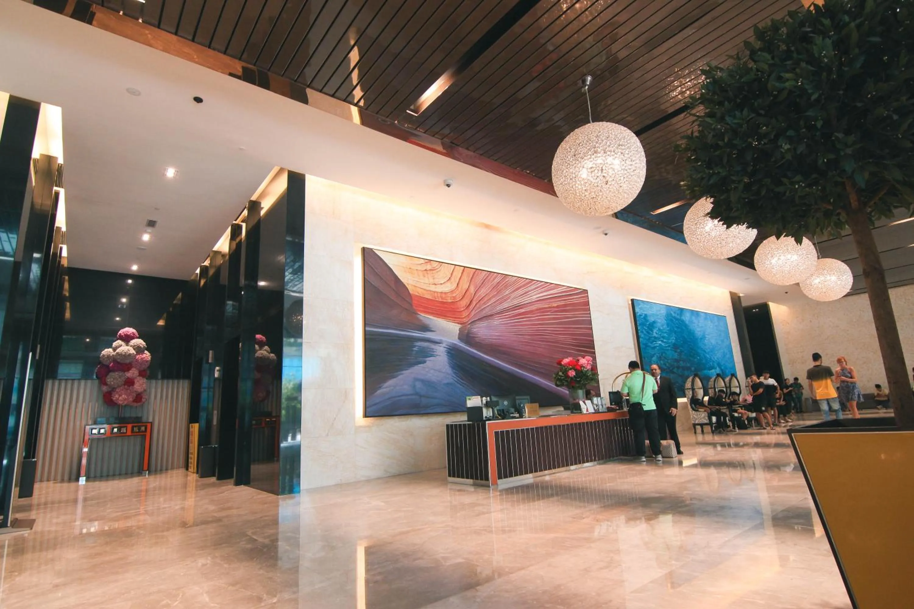 Lobby or reception in Dolphin Platinum KLCC Kuala Lumpur
