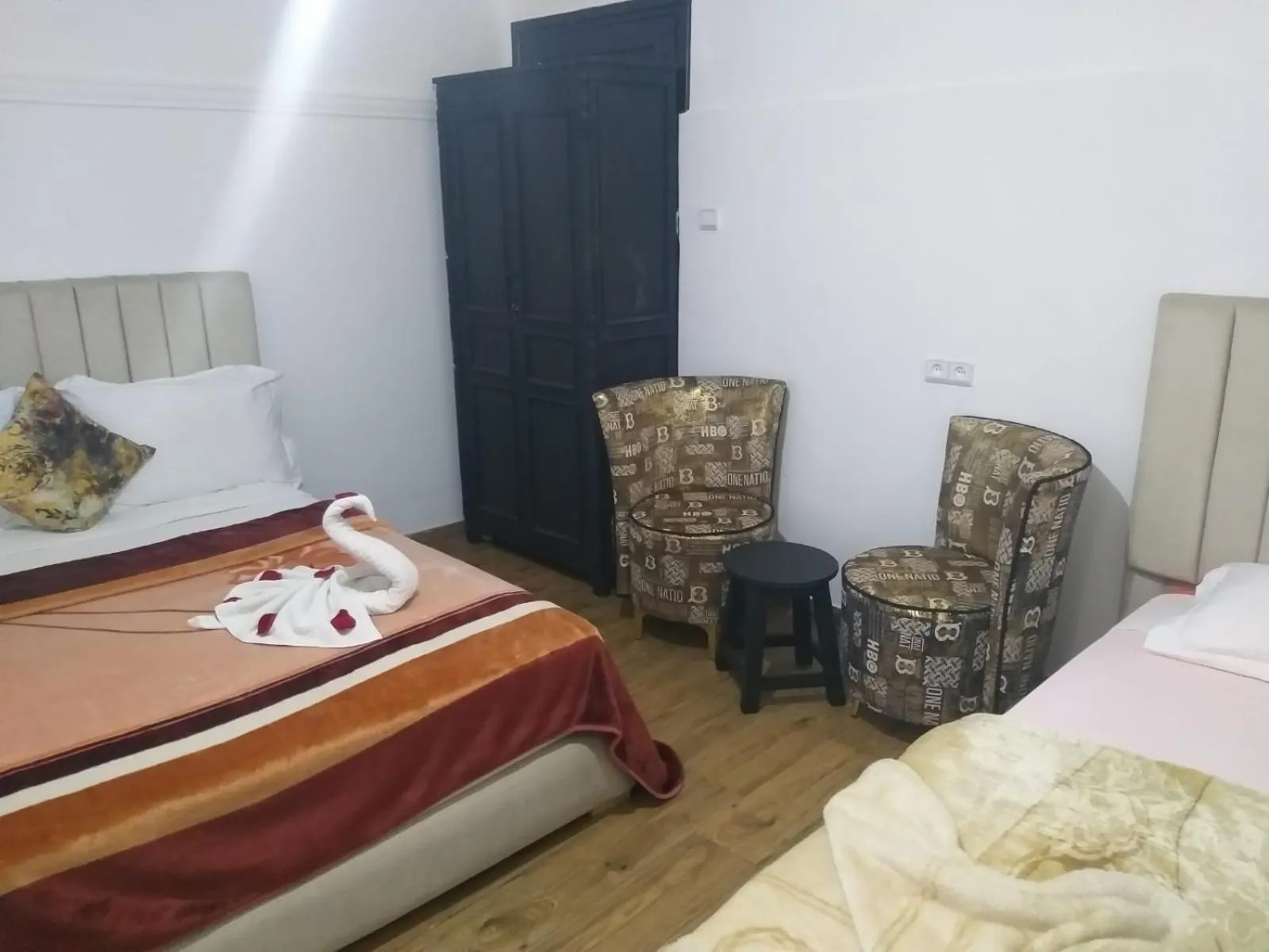 Bed in Hôtel Agnaou