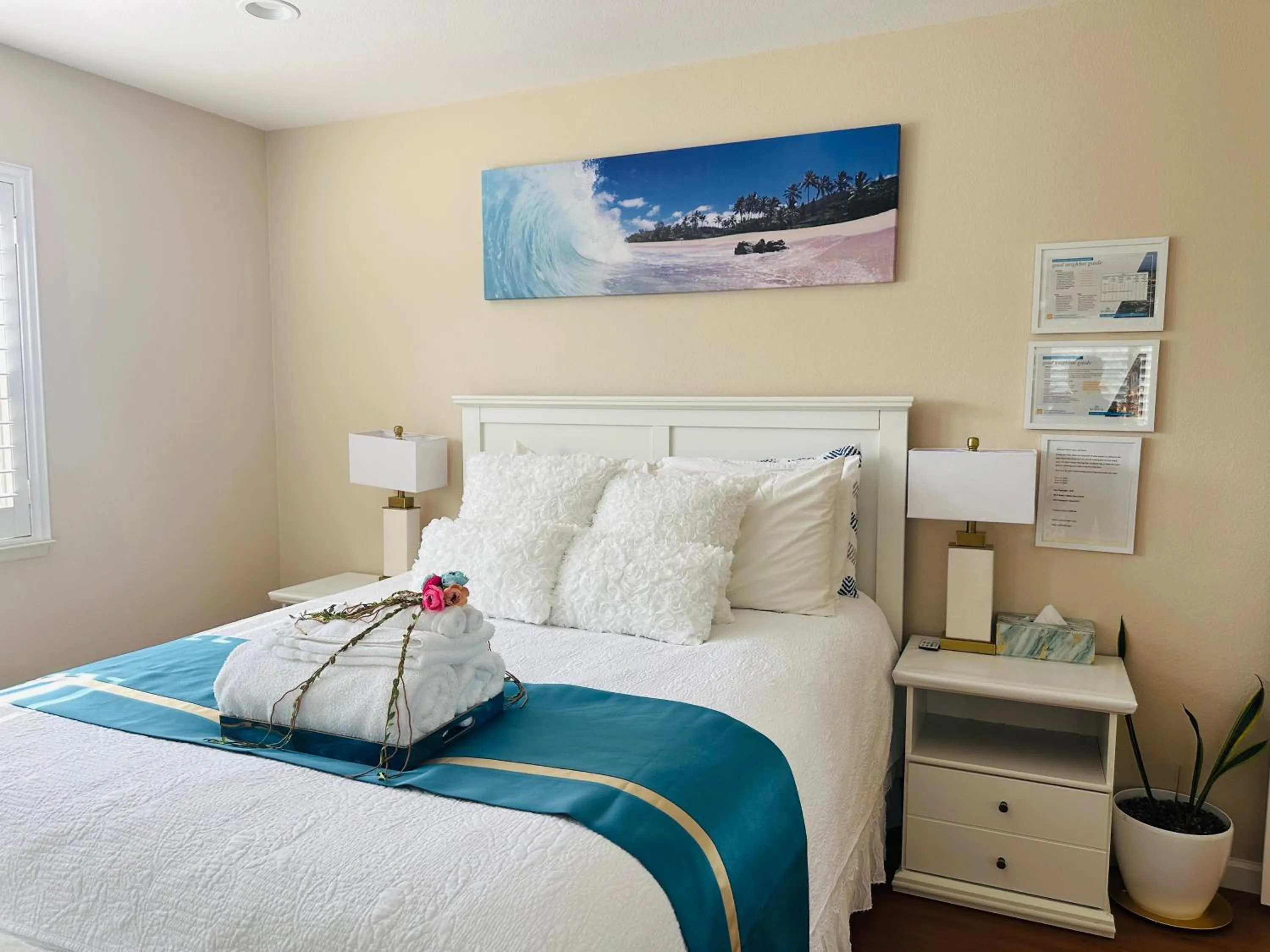 Bed in Balloons and Wine