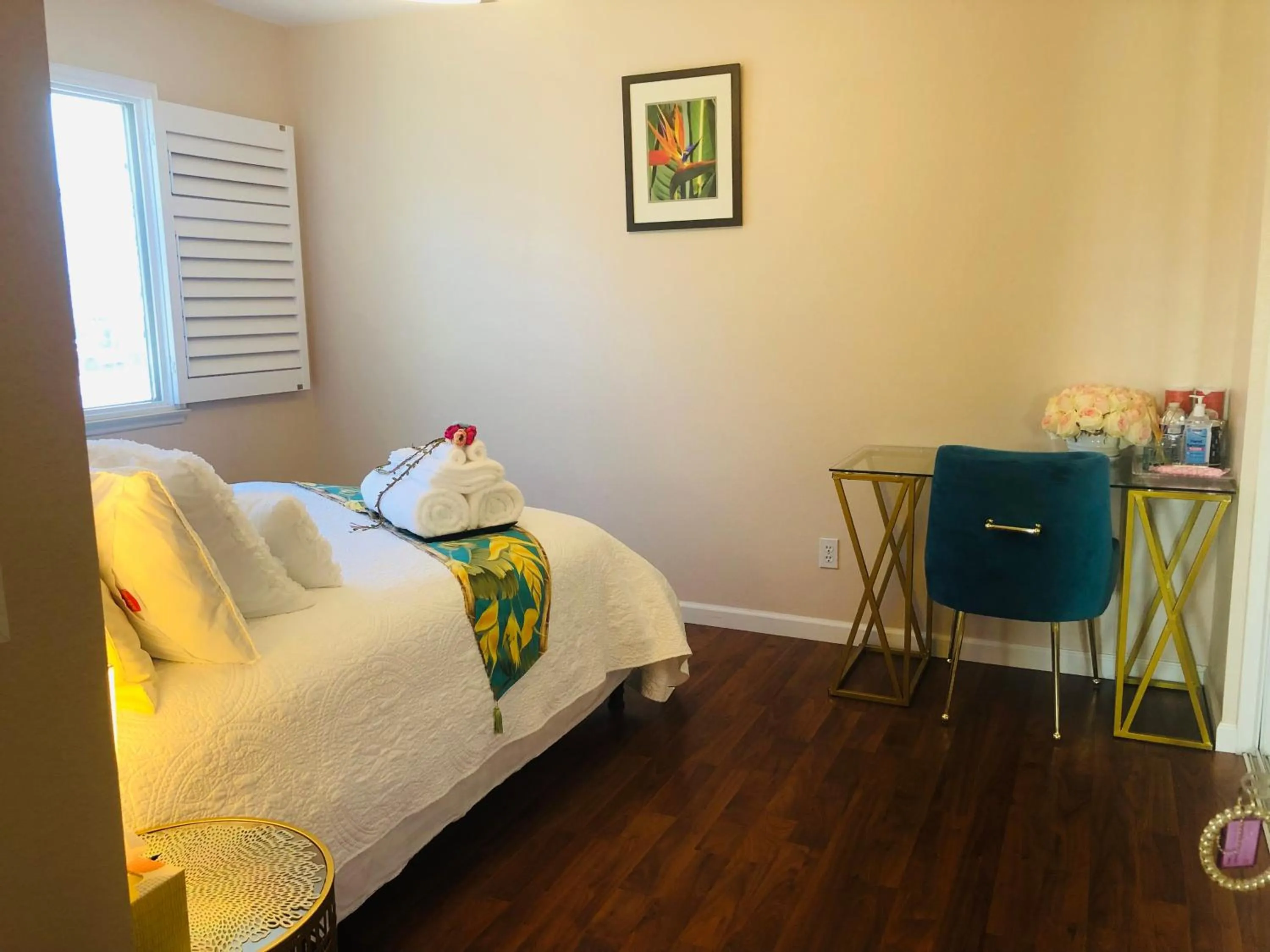 Bed in Balloons and Wine