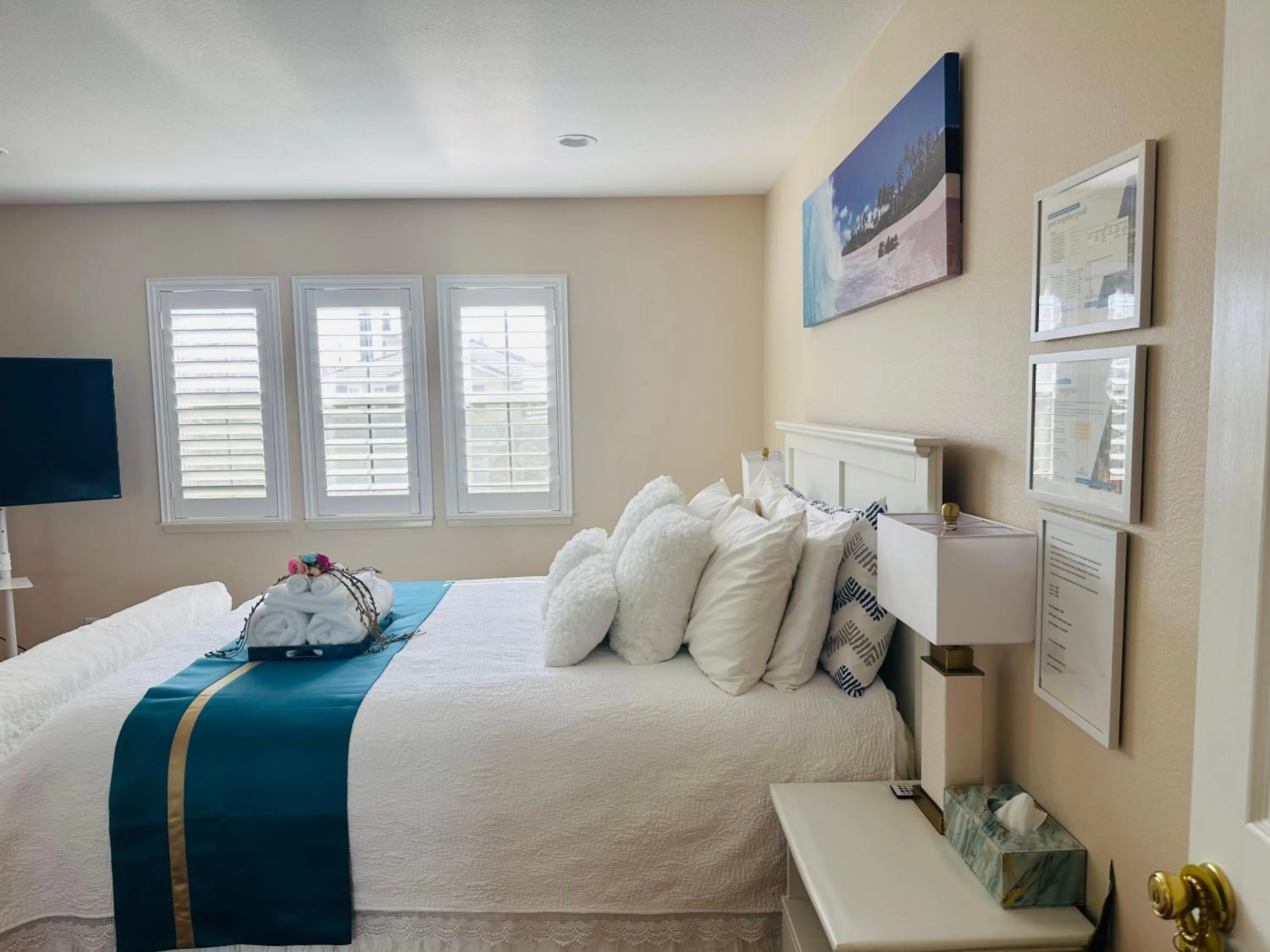 Bed in Balloons and Wine