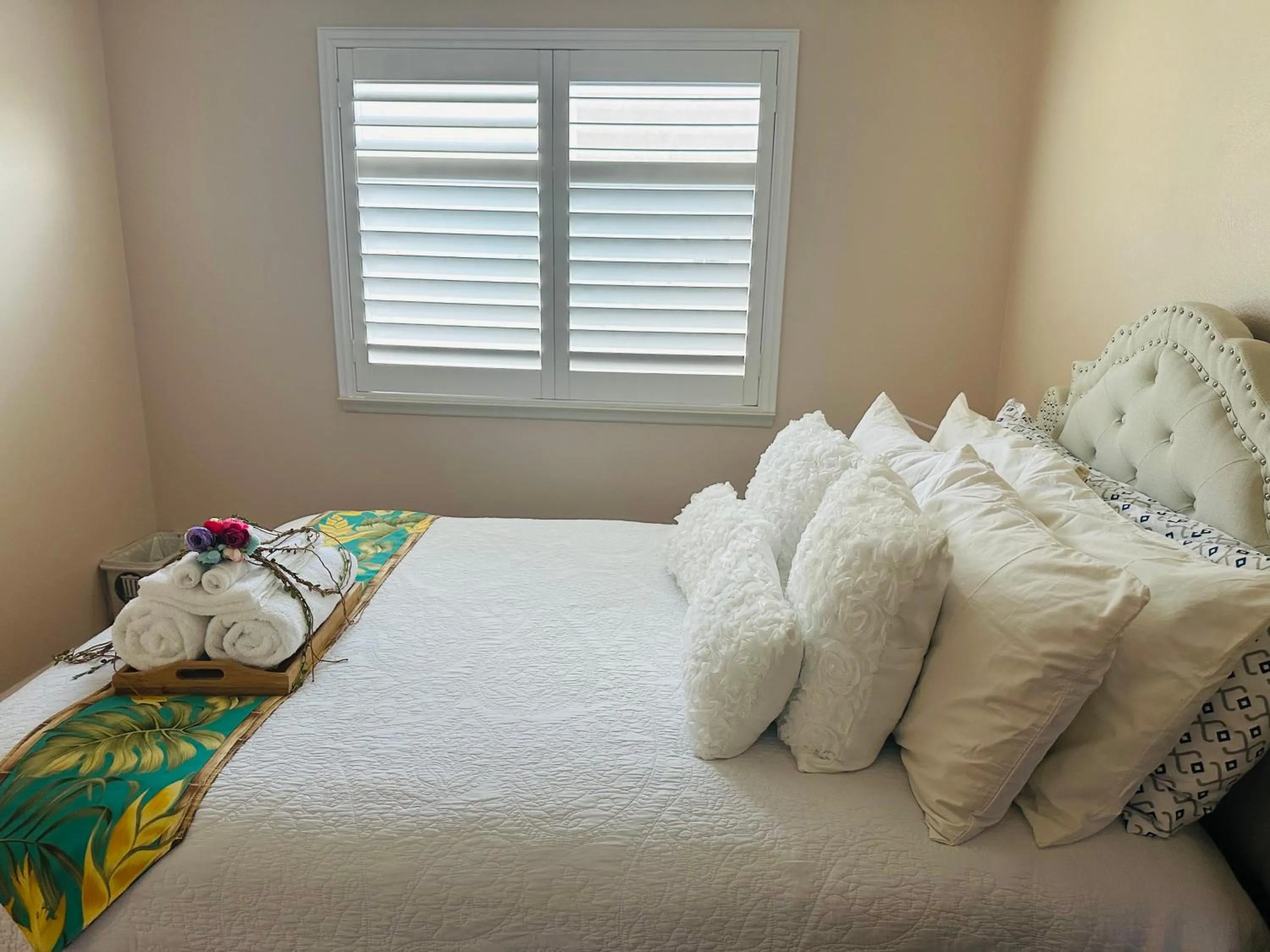 Bed in Balloons and Wine