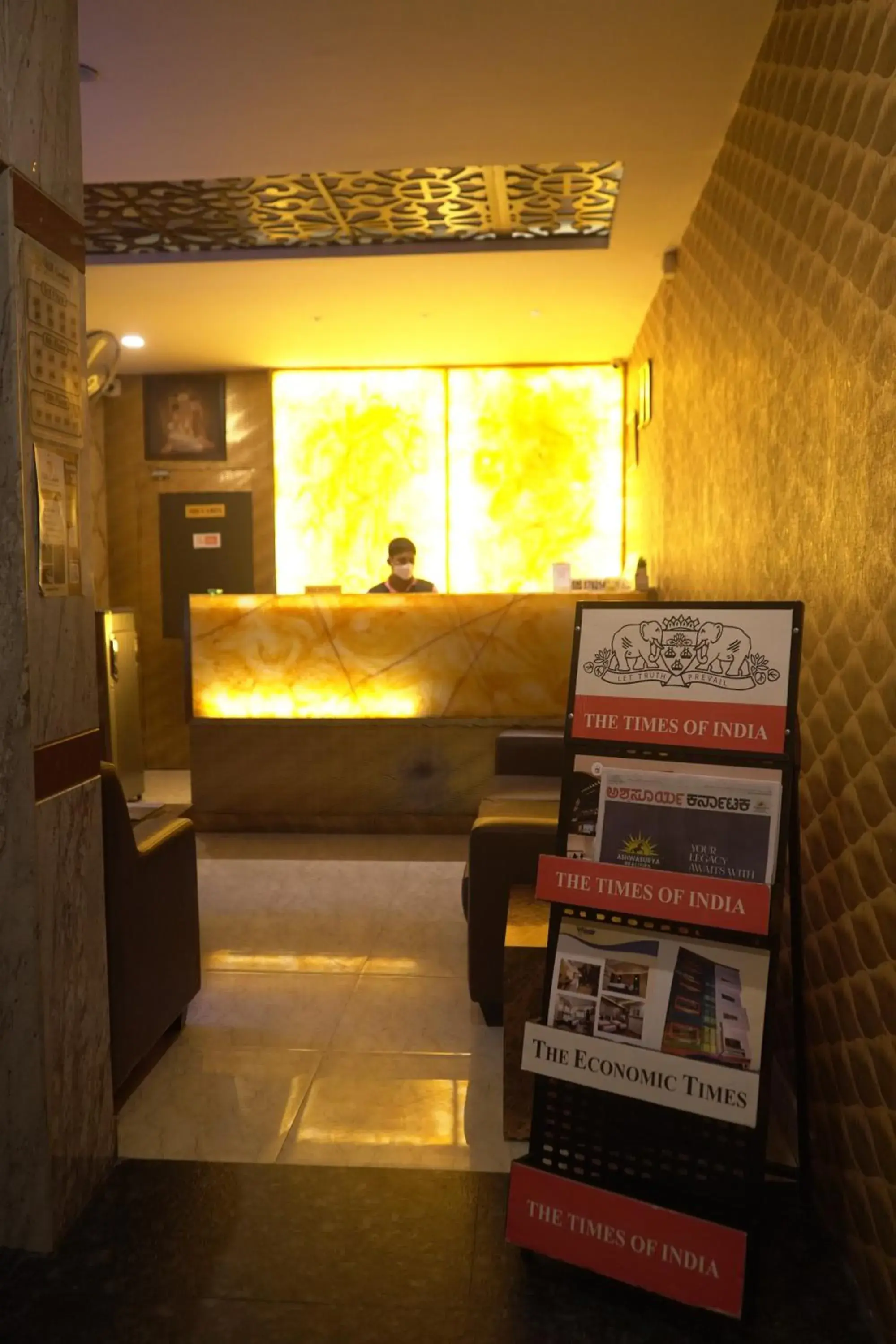 Bed in Hotel UR Comforts Jayanagar Bed in Hotel UR Comforts Jayanagar