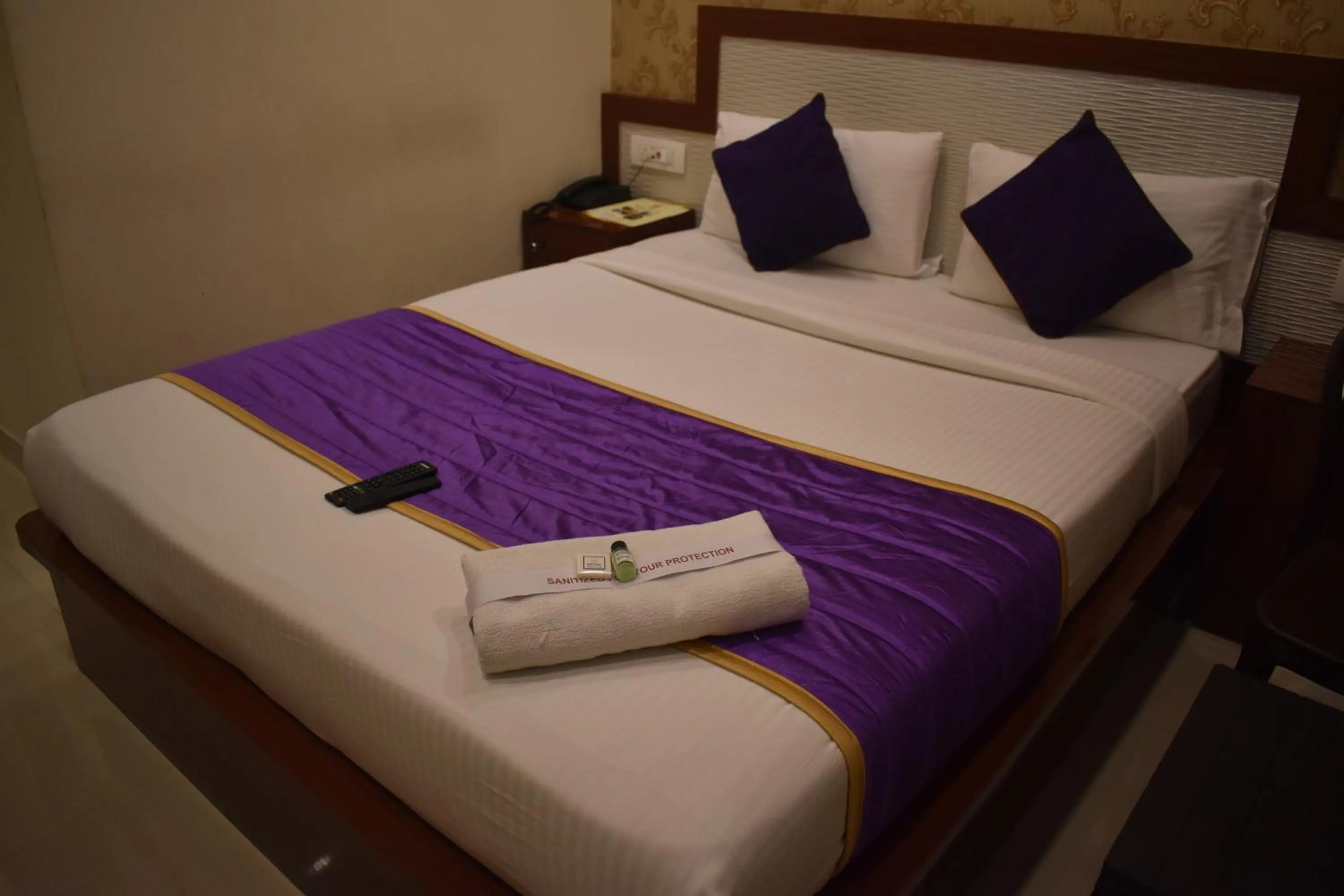 Bed in Hotel UR Comforts Jayanagar