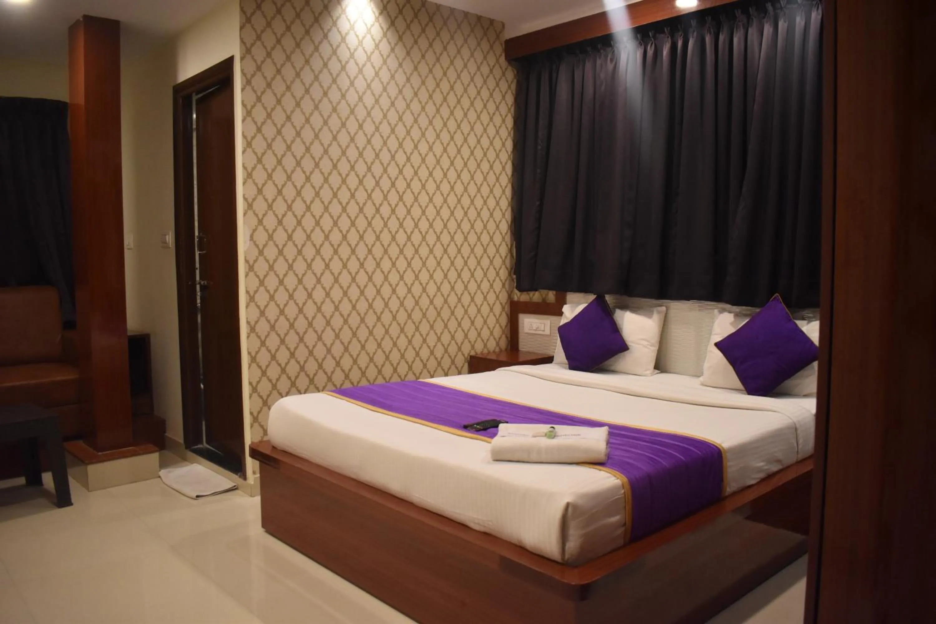 Bed in Hotel UR Comforts Jayanagar