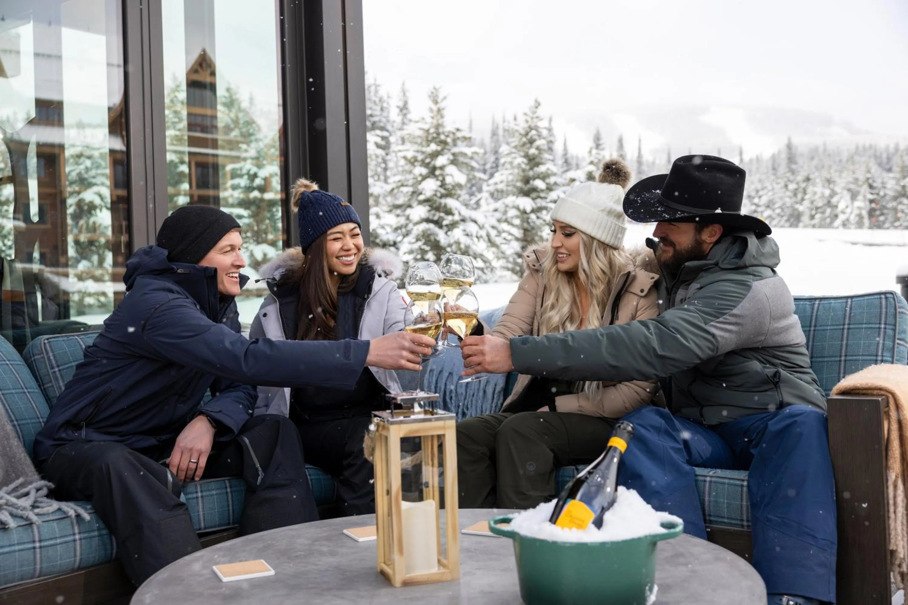 People in Montage Big Sky